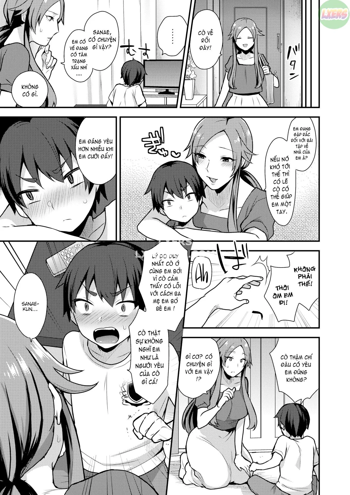 HentaiVN.net - Ảnh 9 - Người yêu của cô giáo Sakuragi [Sakuragi-sensei's Lover] - Chap 1