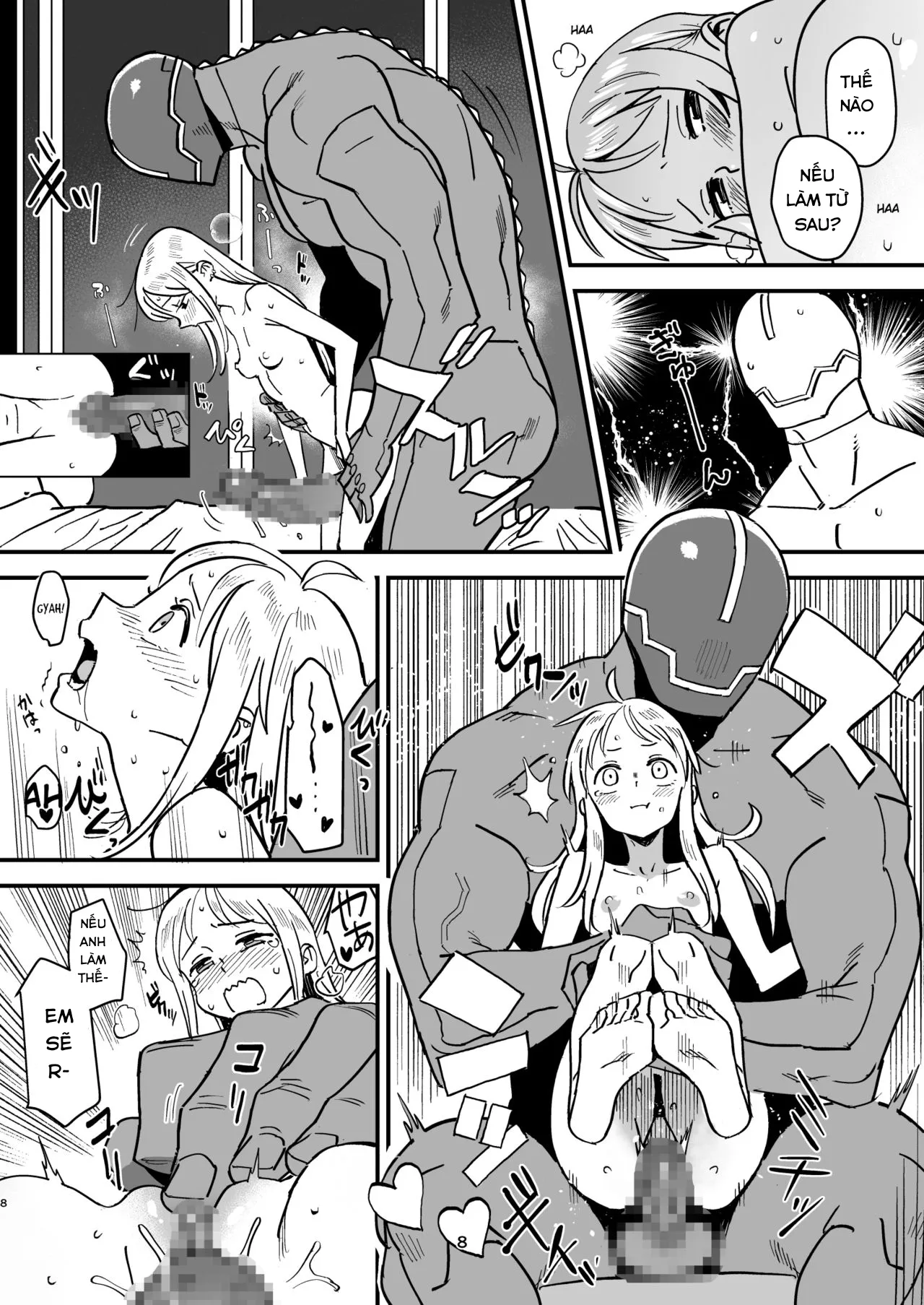HentaiVN.net - Ảnh 8 - Người chồng Cyborg và Namamiyome. [Cyborg Otto to Namamiyome; Cyborg husband and Namamiyome] - Chap 1