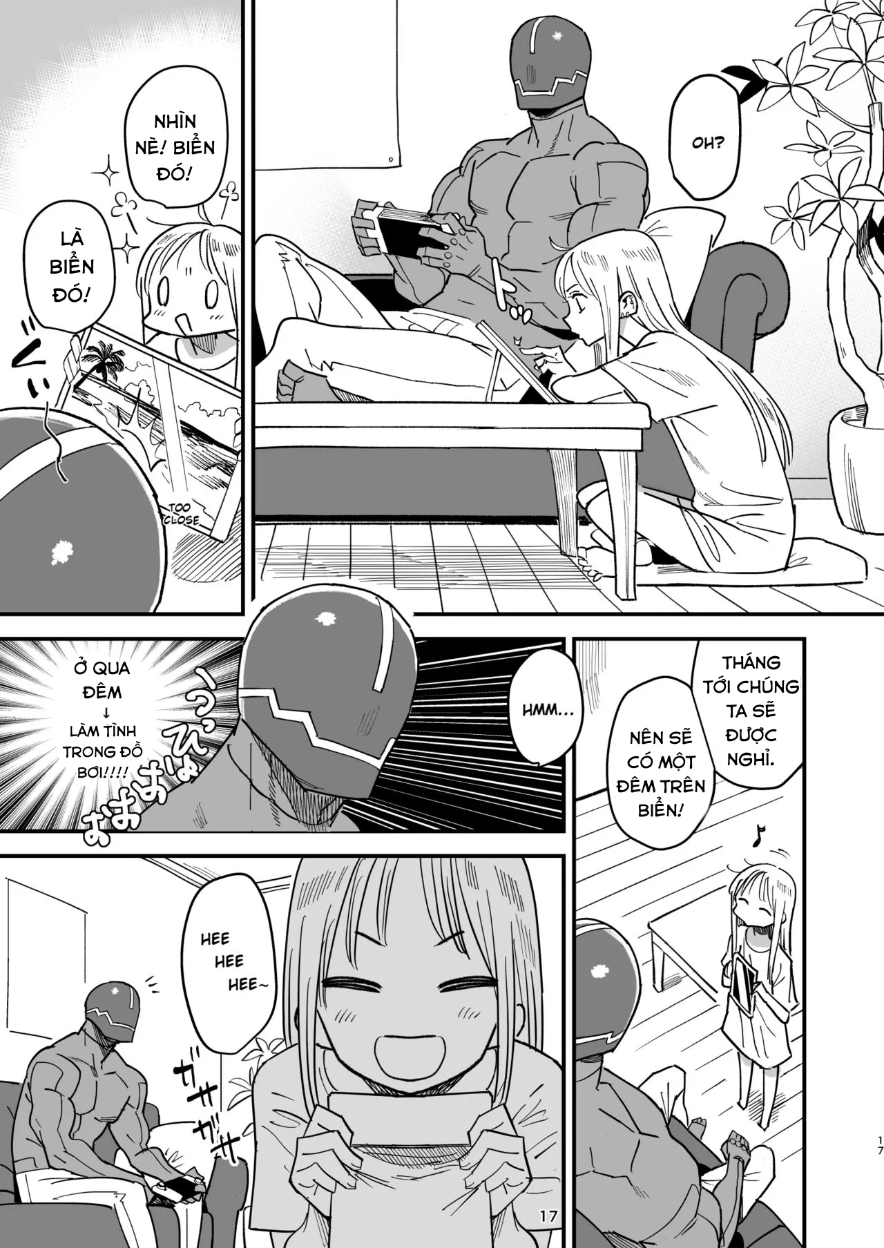 HentaiVN.net - Ảnh 3 - Người chồng Cyborg và Namamiyome. [Cyborg Otto to Namamiyome; Cyborg husband and Namamiyome] - Chap 2