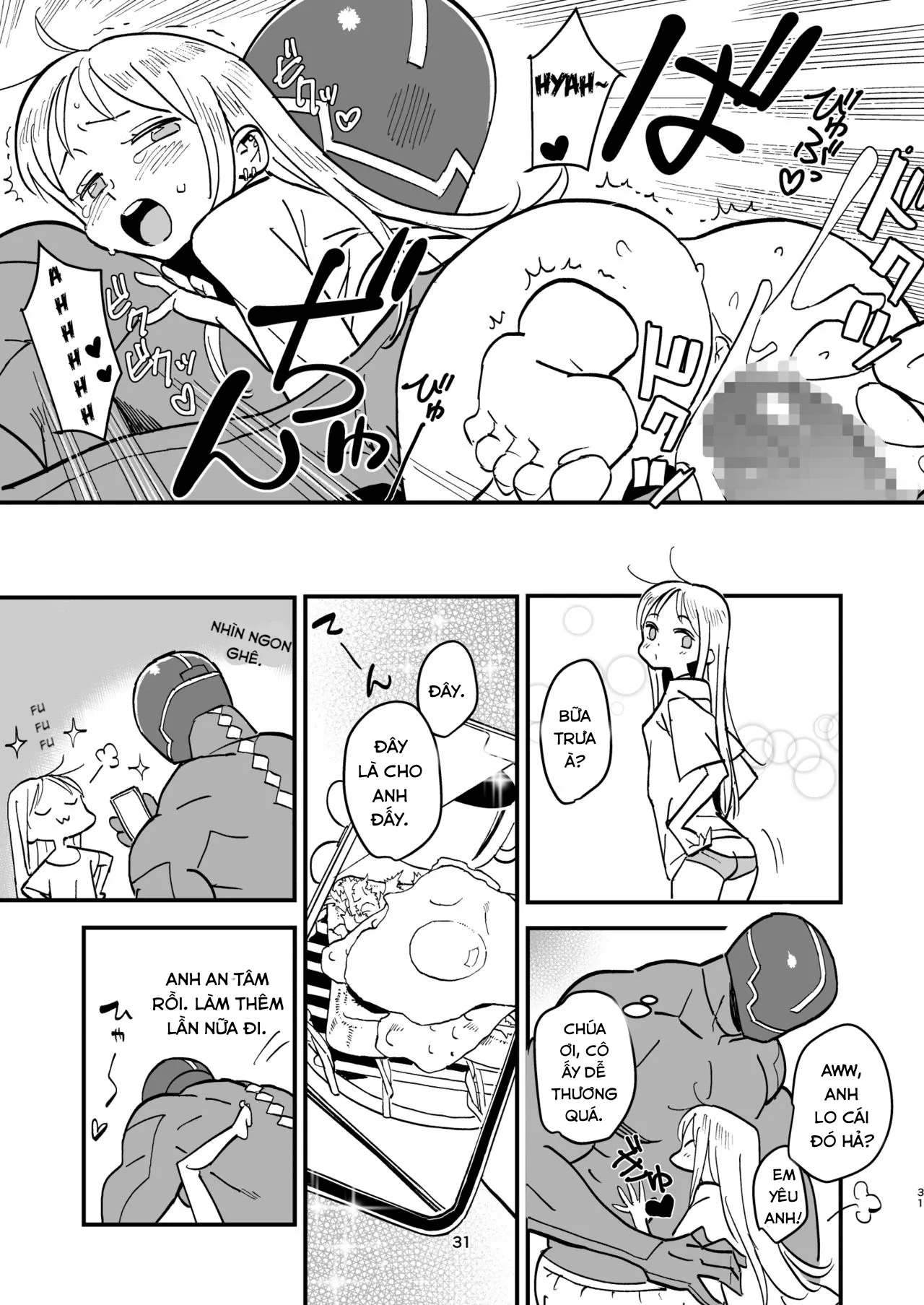 HentaiVN.net - Ảnh 8 - Người chồng Cyborg và Namamiyome. [Cyborg Otto to Namamiyome; Cyborg husband and Namamiyome] - Chap 3