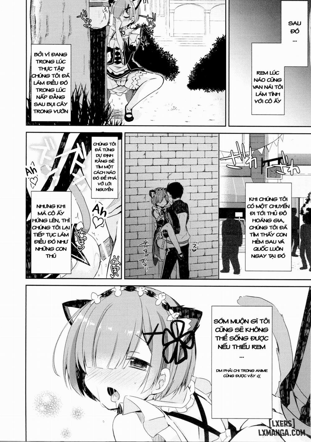 HentaiVN.net - Ảnh 14 - Rem Nyan wa Hatsujouki [Rem có đôi tai mèo ...3] - Chap 1