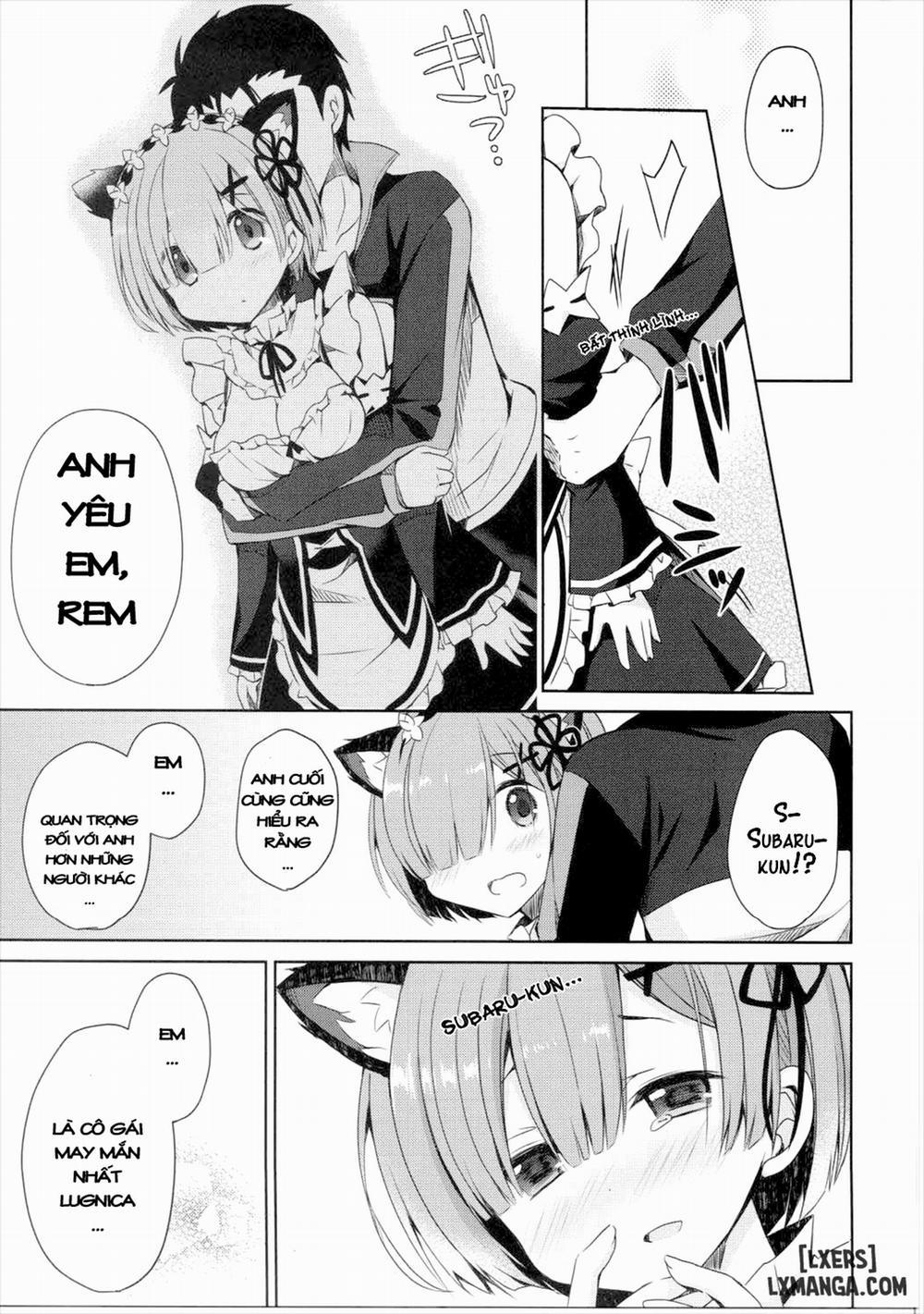 HentaiVN.net - Ảnh 16 - Rem Nyan wa Hatsujouki [Rem có đôi tai mèo ...3] - Chap 1
