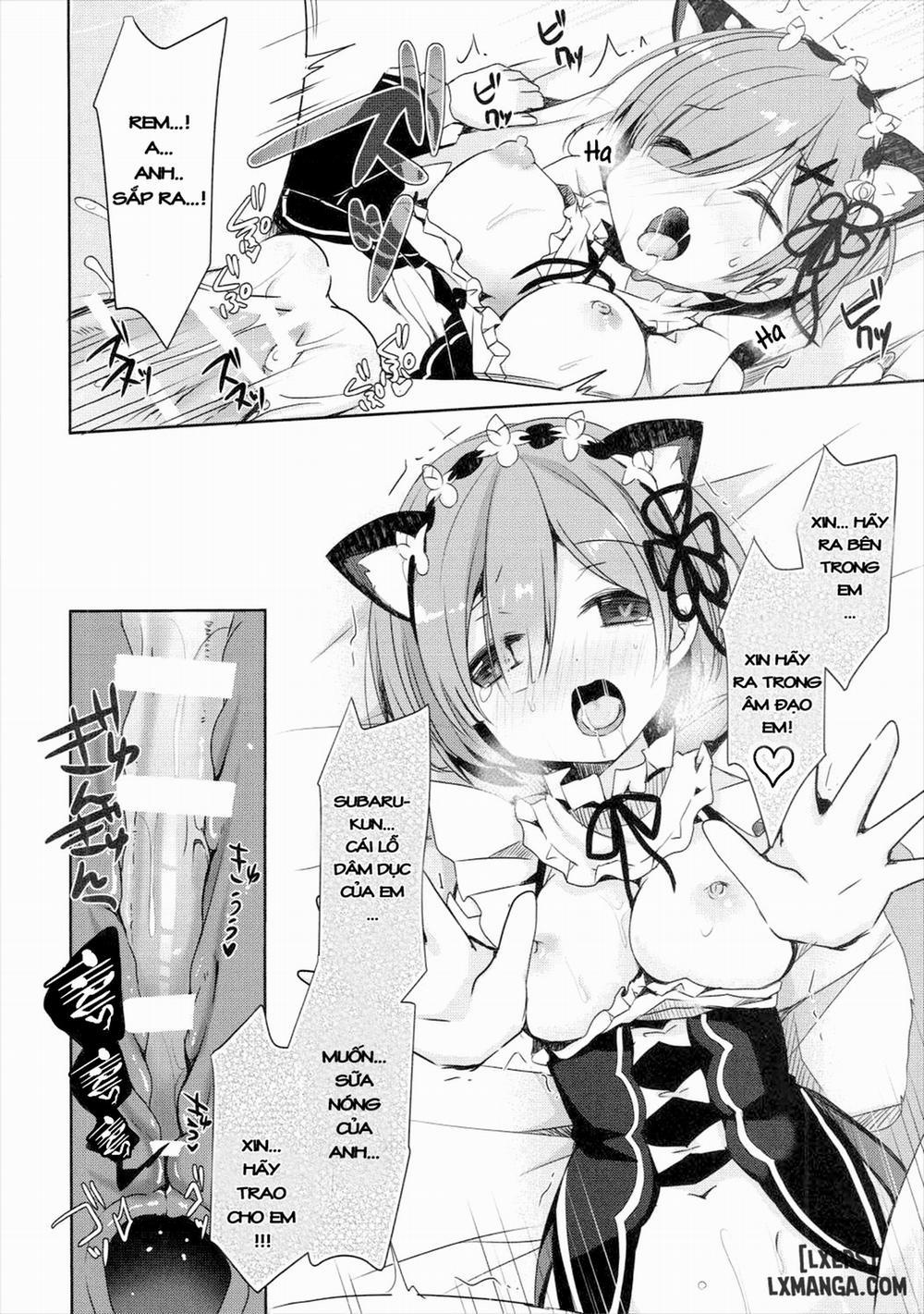 HentaiVN.net - Ảnh 21 - Rem Nyan wa Hatsujouki [Rem có đôi tai mèo ...3] - Chap 1