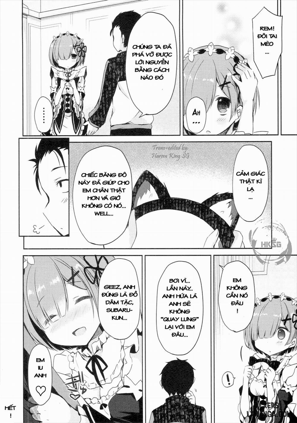HentaiVN.net - Ảnh 23 - Rem Nyan wa Hatsujouki [Rem có đôi tai mèo ...3] - Chap 1