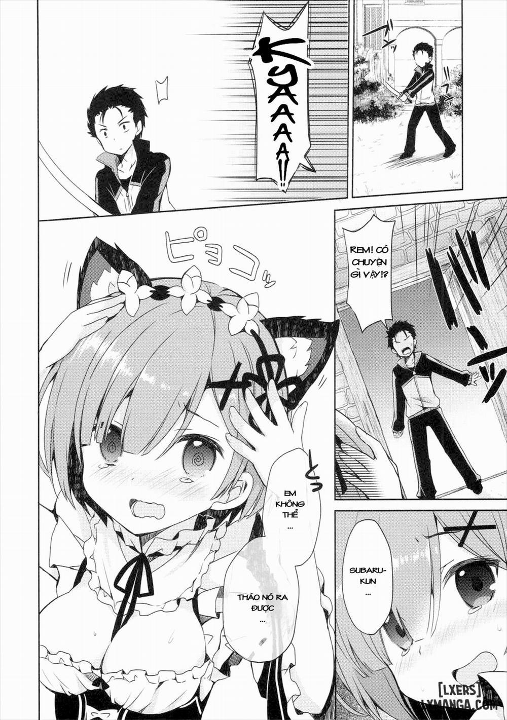 HentaiVN.net - Ảnh 5 - Rem Nyan wa Hatsujouki [Rem có đôi tai mèo ...3] - Chap 1