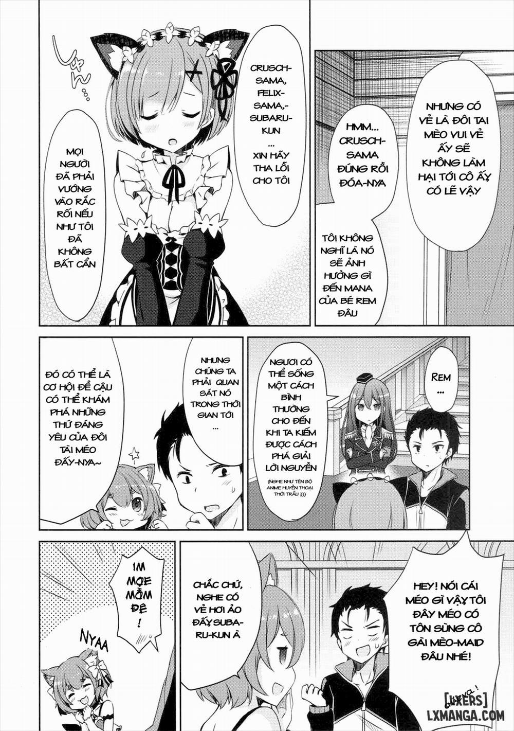 HentaiVN.net - Ảnh 7 - Rem Nyan wa Hatsujouki [Rem có đôi tai mèo ...3] - Chap 1