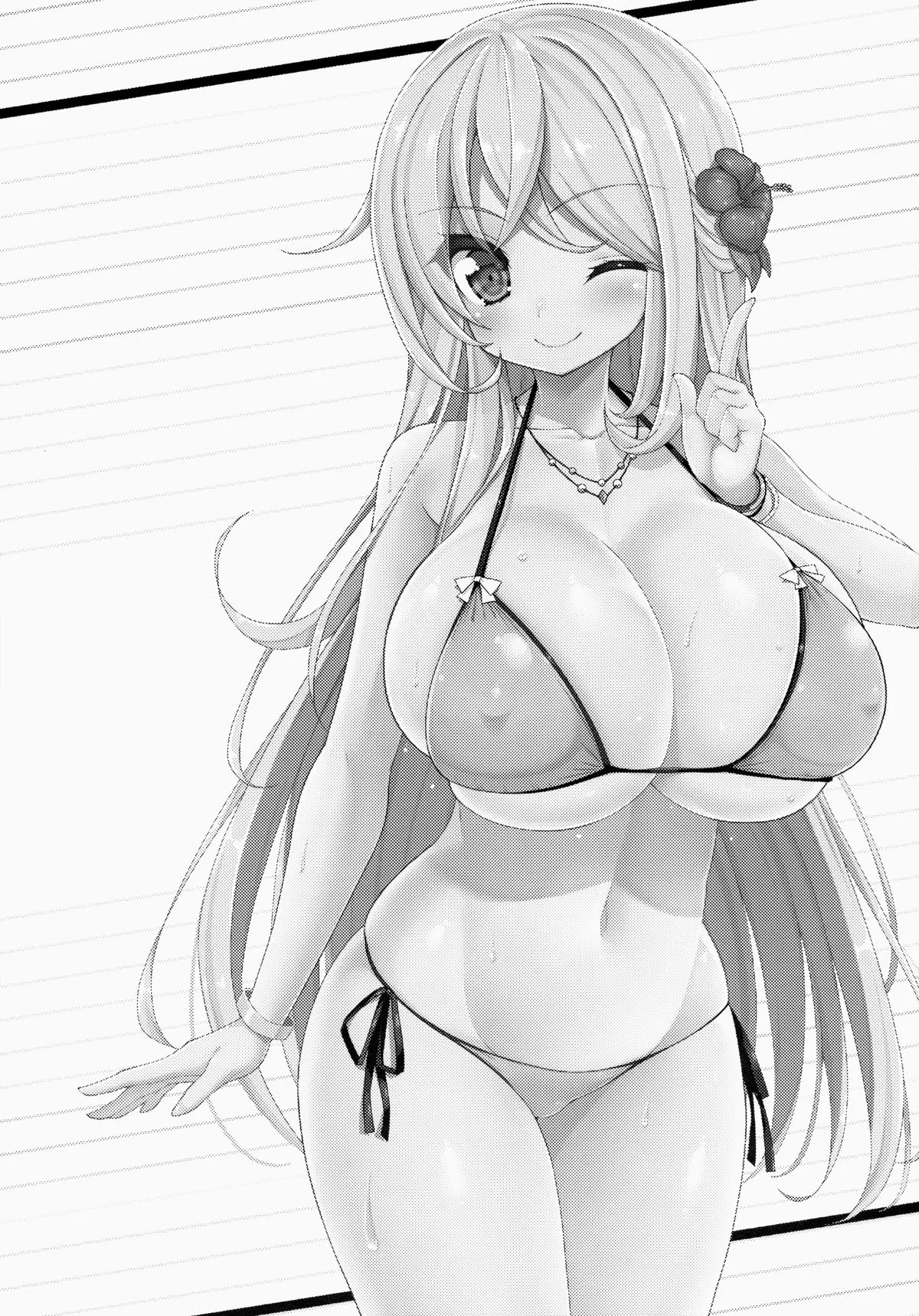HentaiVN.net - Ảnh 3 - Chị gái sexy ở hồ bơi [Ikenai Bikini no Oneesan ; いけないビキニのおねーさん] - Chap 1
