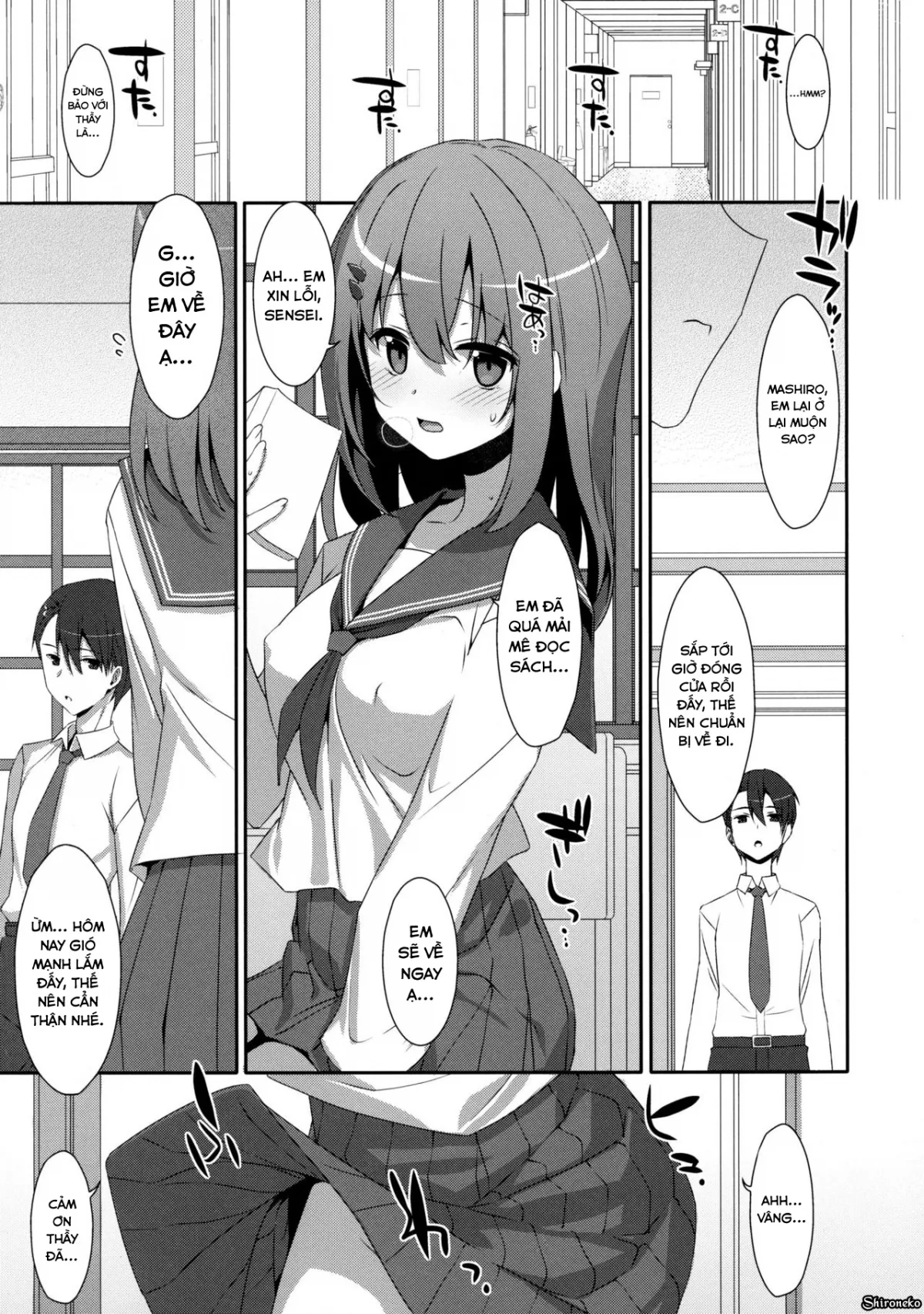 HentaiVN.net - Ảnh 5 - Mashiro-san wa Miraretai [Mashiro-san Wants to be Seen] - Chap 1