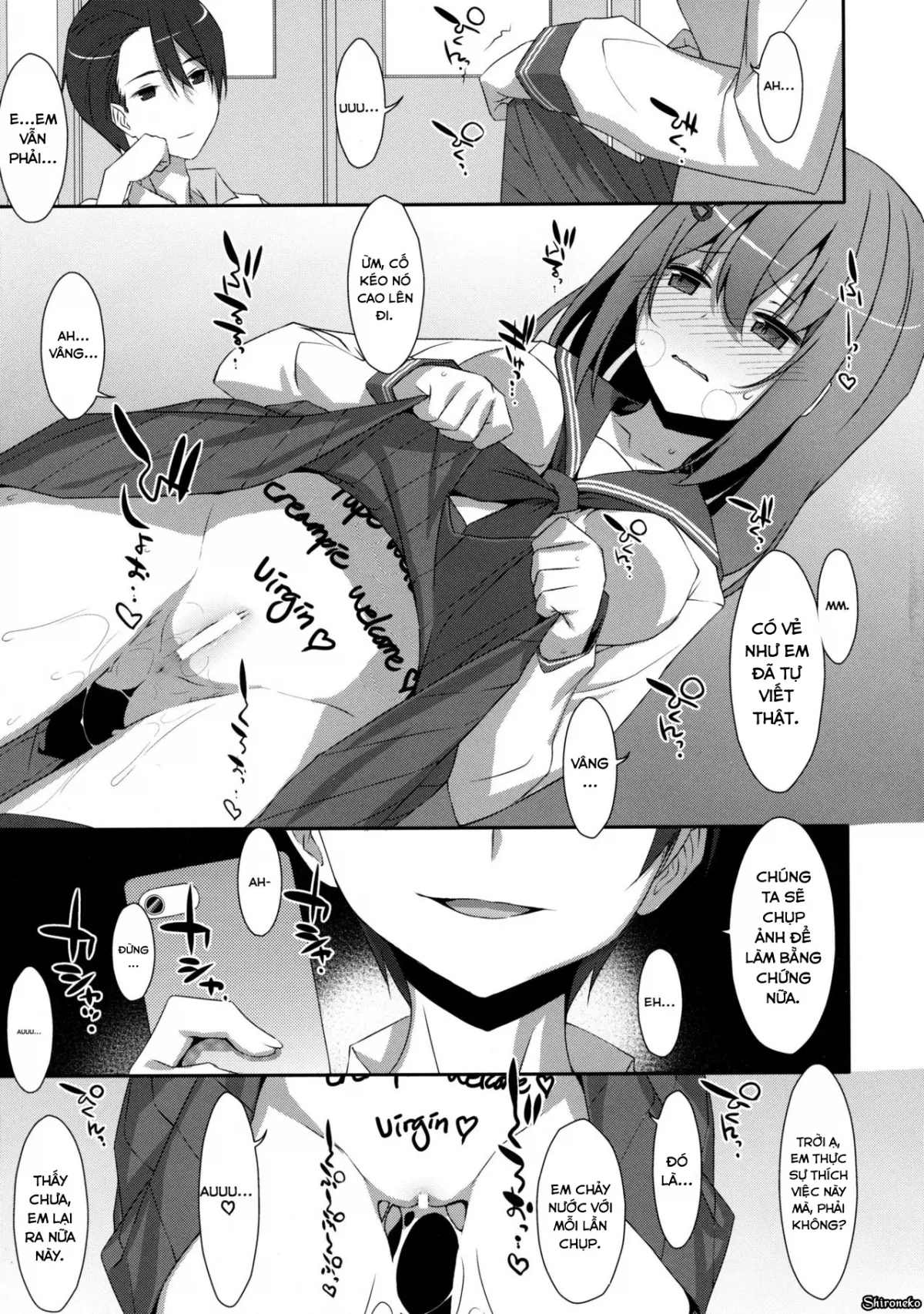 HentaiVN.net - Ảnh 9 - Mashiro-san wa Miraretai [Mashiro-san Wants to be Seen] - Chap 1