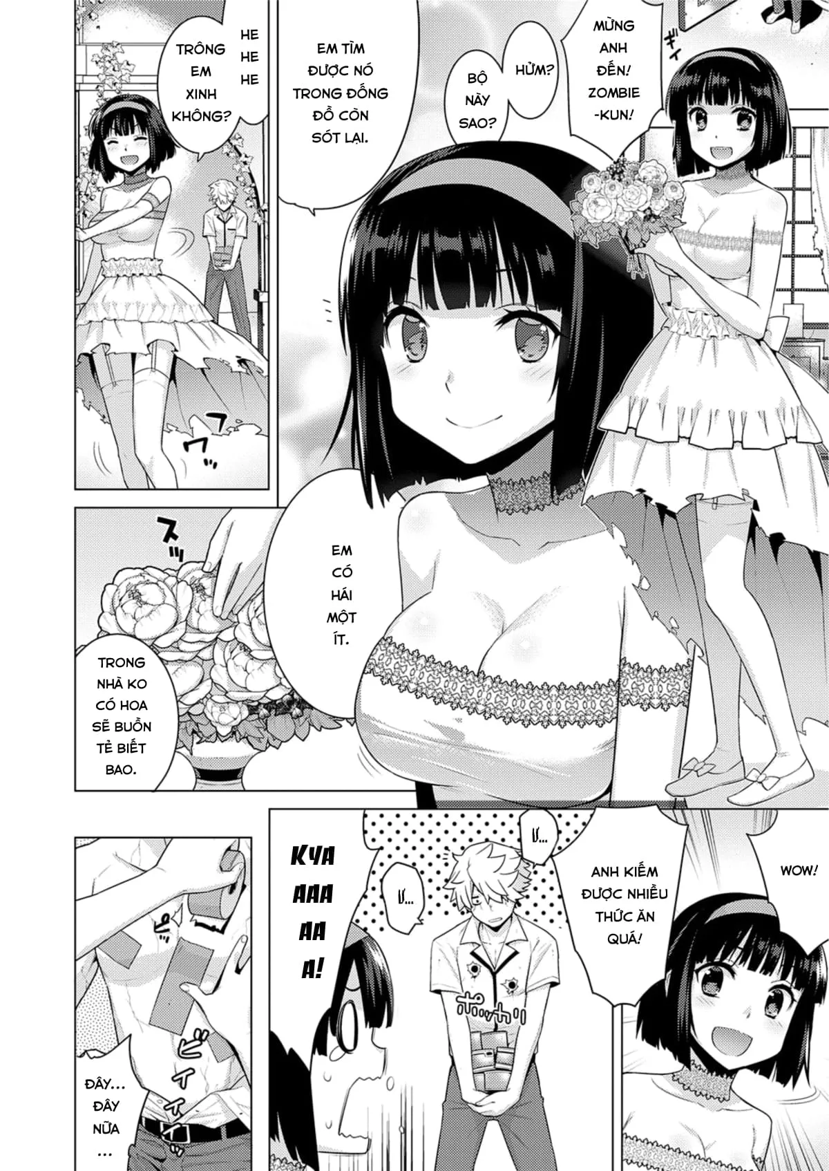 HentaiVN.net - Ảnh 4 - Zombie No Hanayome [The Bride Of Zombie] - Chap 1