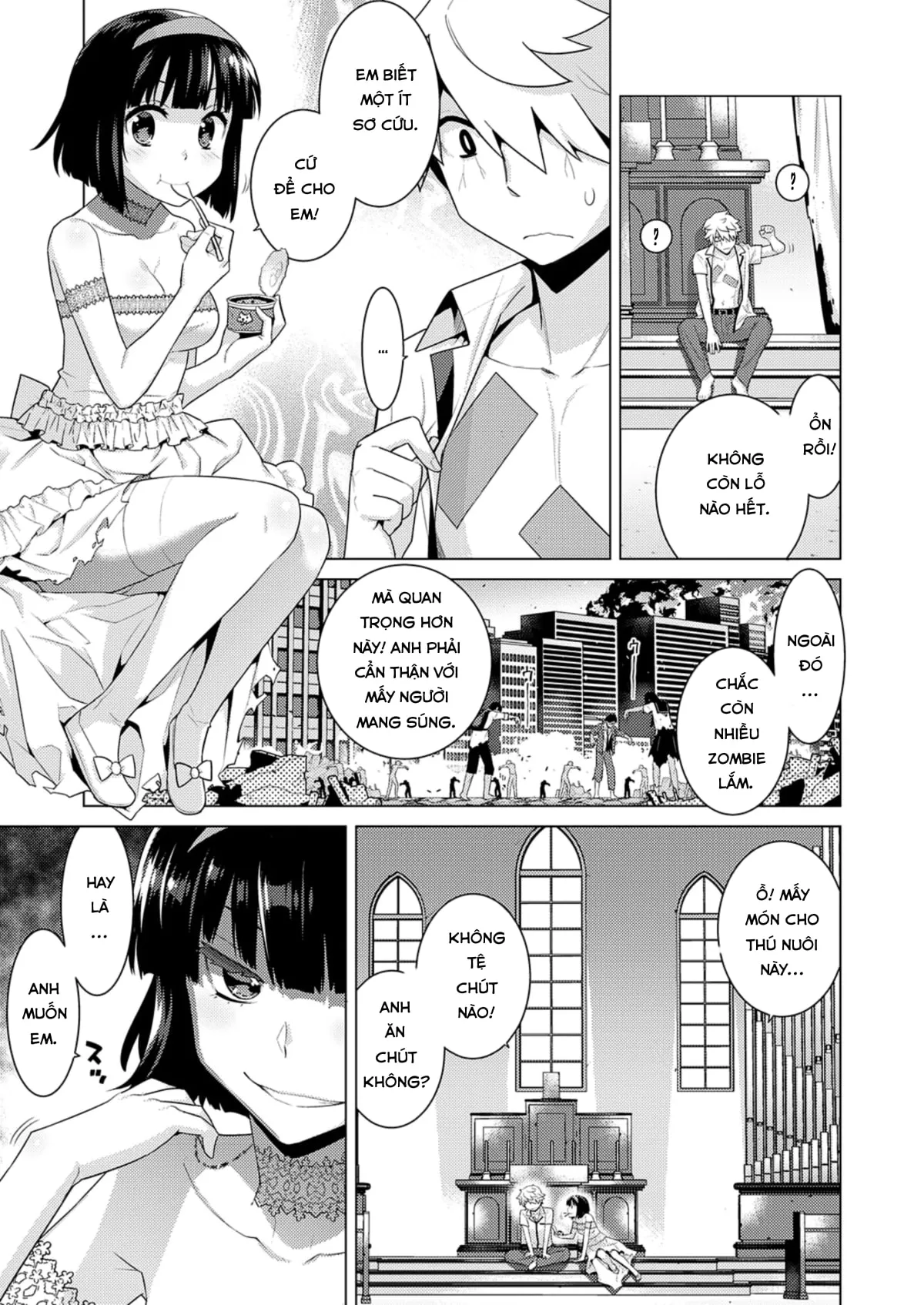 HentaiVN.net - Ảnh 5 - Zombie No Hanayome [The Bride Of Zombie] - Chap 1