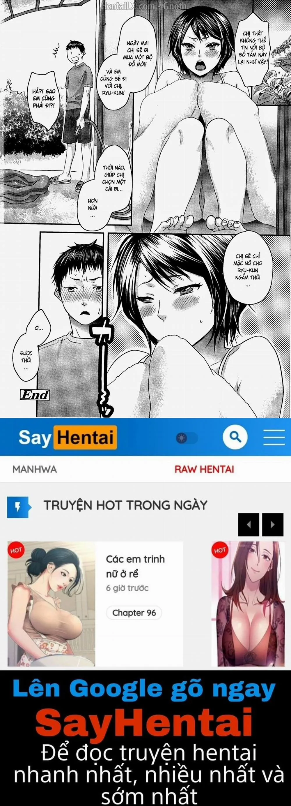 HentaiVN.net - Ảnh 24 - My Sister Is Cute - Chap 1