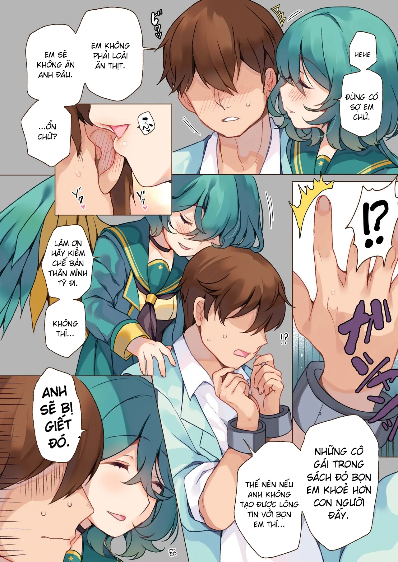 HentaiVN.net - Ảnh 3 - Buổi giáo dục của cô vẹt [MACAW;EDUCATION] - Chap 1