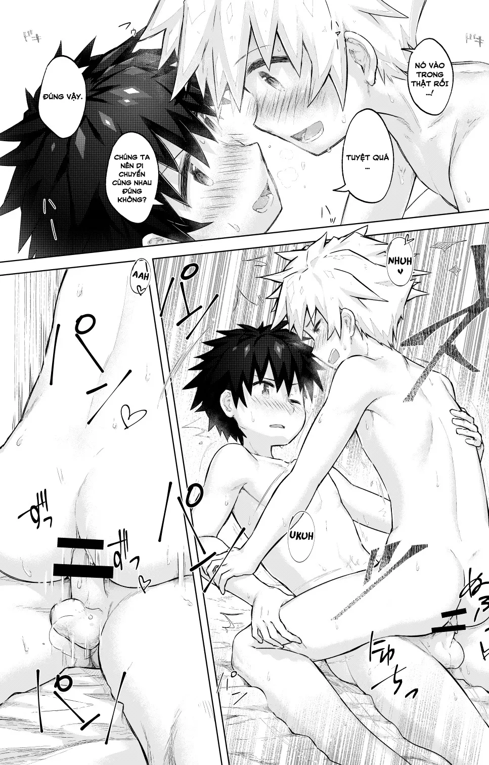 HentaiVN.net - Ảnh 17 - Tomodachi doushi de rabuho ni tomarukoto ni natta - Chap 1