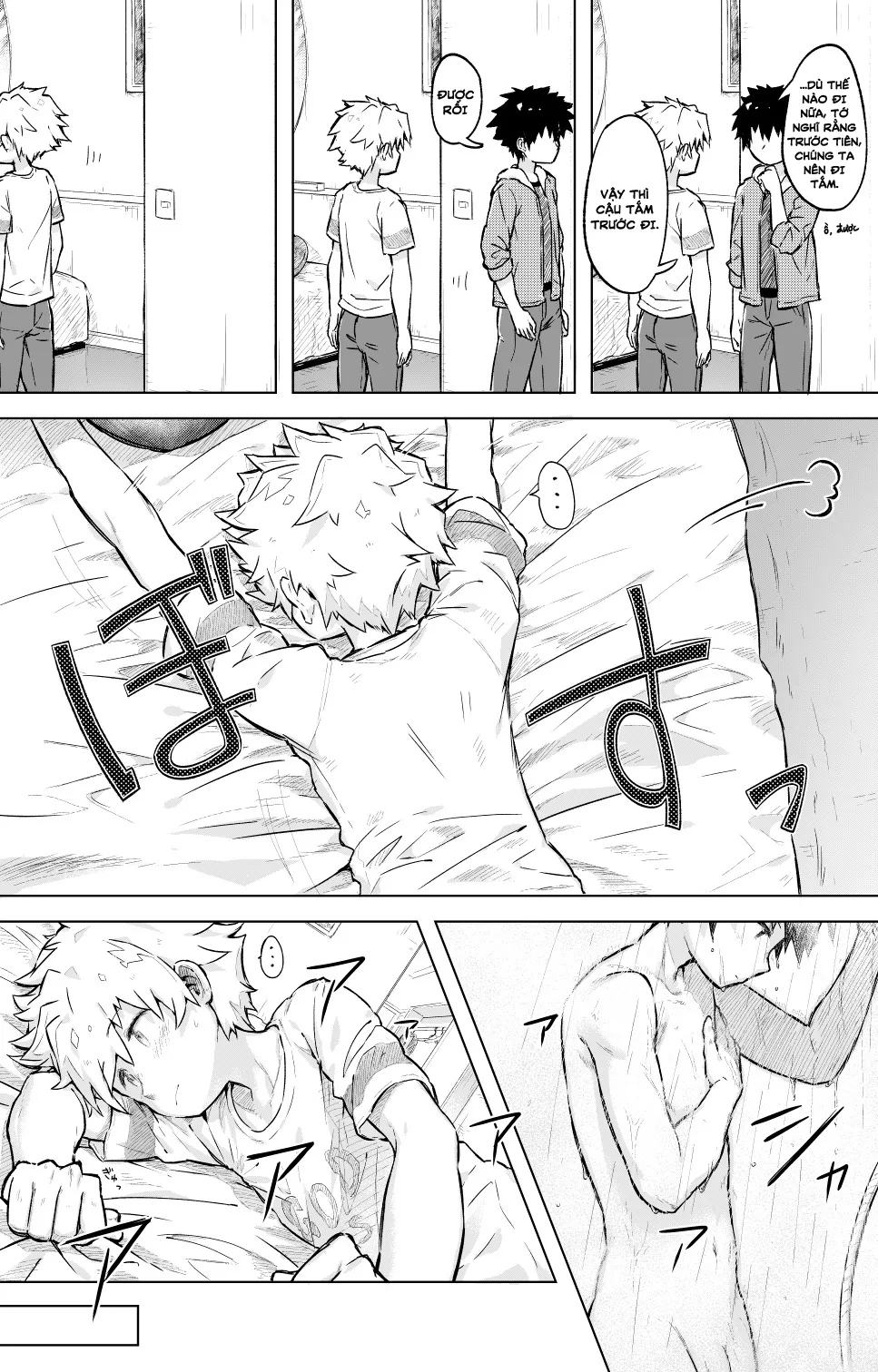 HentaiVN.net - Ảnh 4 - Tomodachi doushi de rabuho ni tomarukoto ni natta - Chap 1
