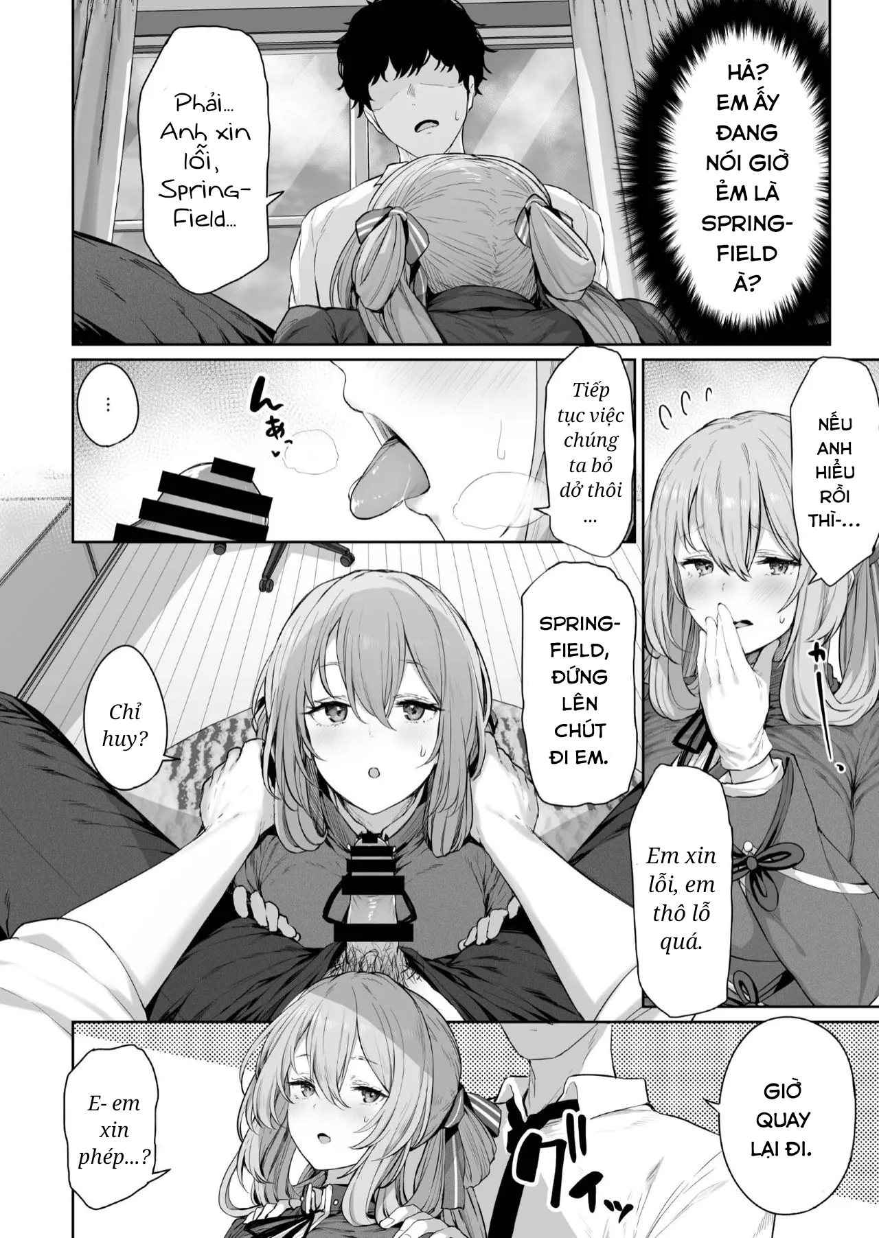 HentaiVN.net - Ảnh 9 - Yuiitsu Muni no Mono nan Dakara (Girls' Frontline) - Chap 1