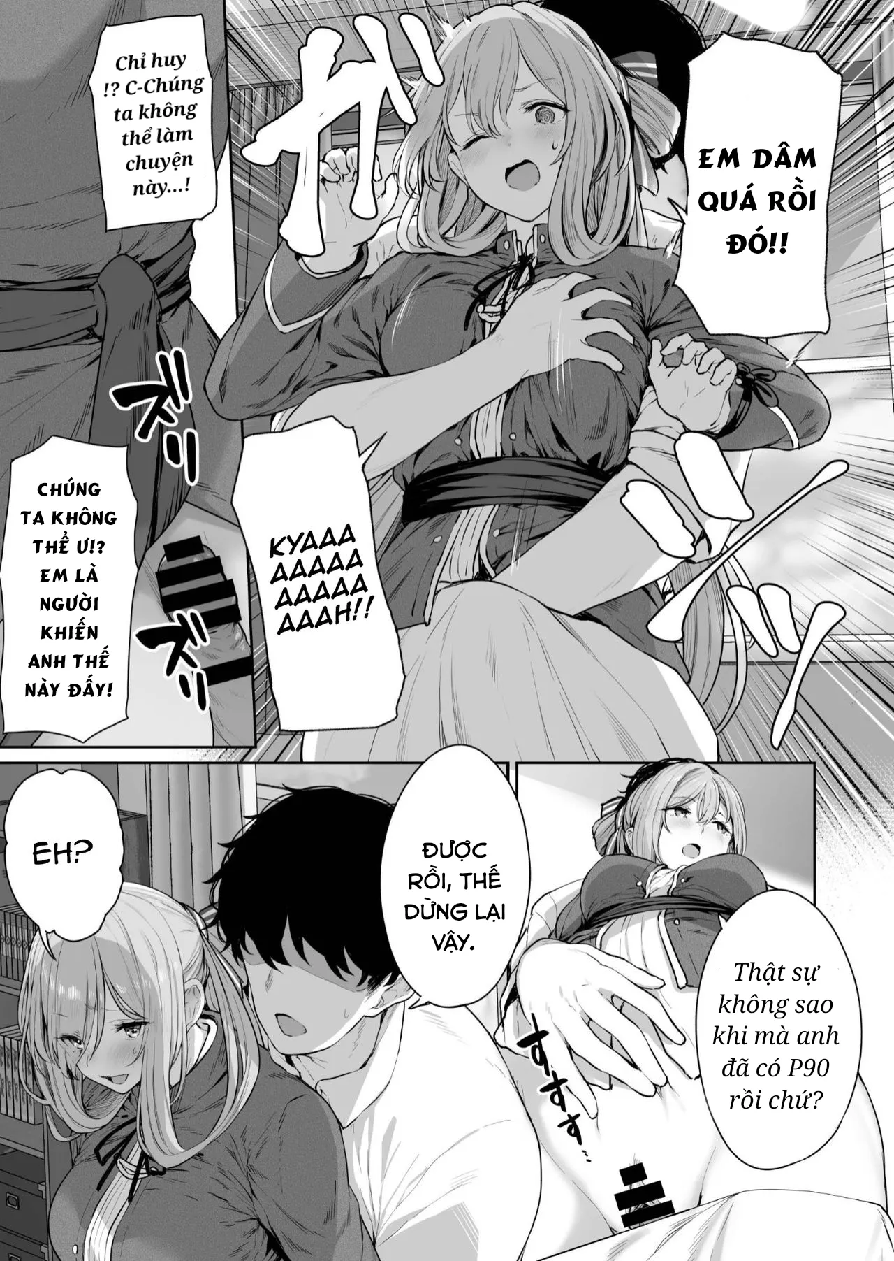 HentaiVN.net - Ảnh 10 - Yuiitsu Muni no Mono nan Dakara (Girls' Frontline) - Chap 1