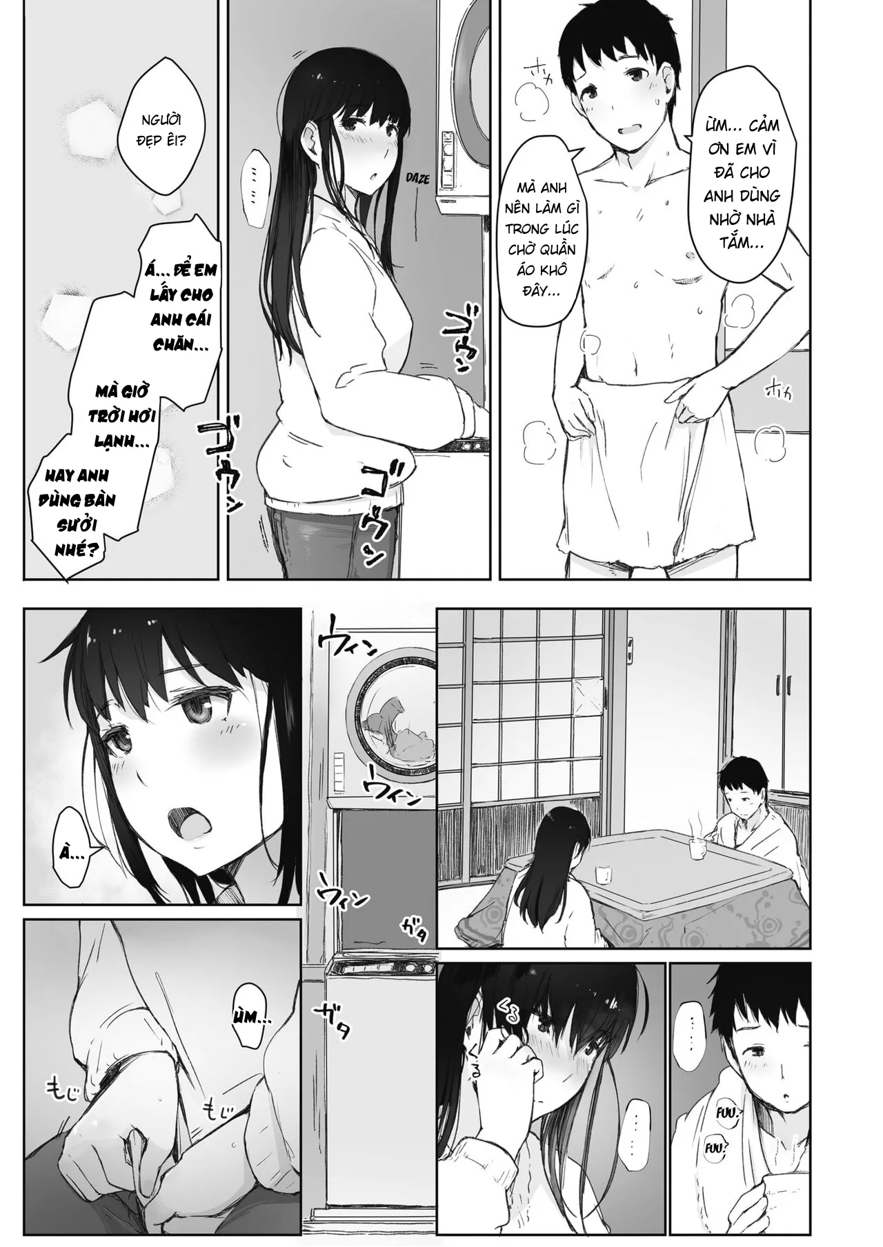 HentaiVN.net - Ảnh 4 - Dấu hiệu sự trở lại của mùa xuân [The Coolness of the River Marks the Arrival of Spring] - Chap 1