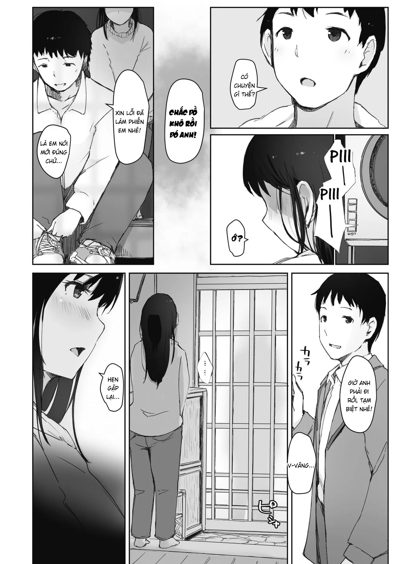 HentaiVN.net - Ảnh 5 - Dấu hiệu sự trở lại của mùa xuân [The Coolness of the River Marks the Arrival of Spring] - Chap 1