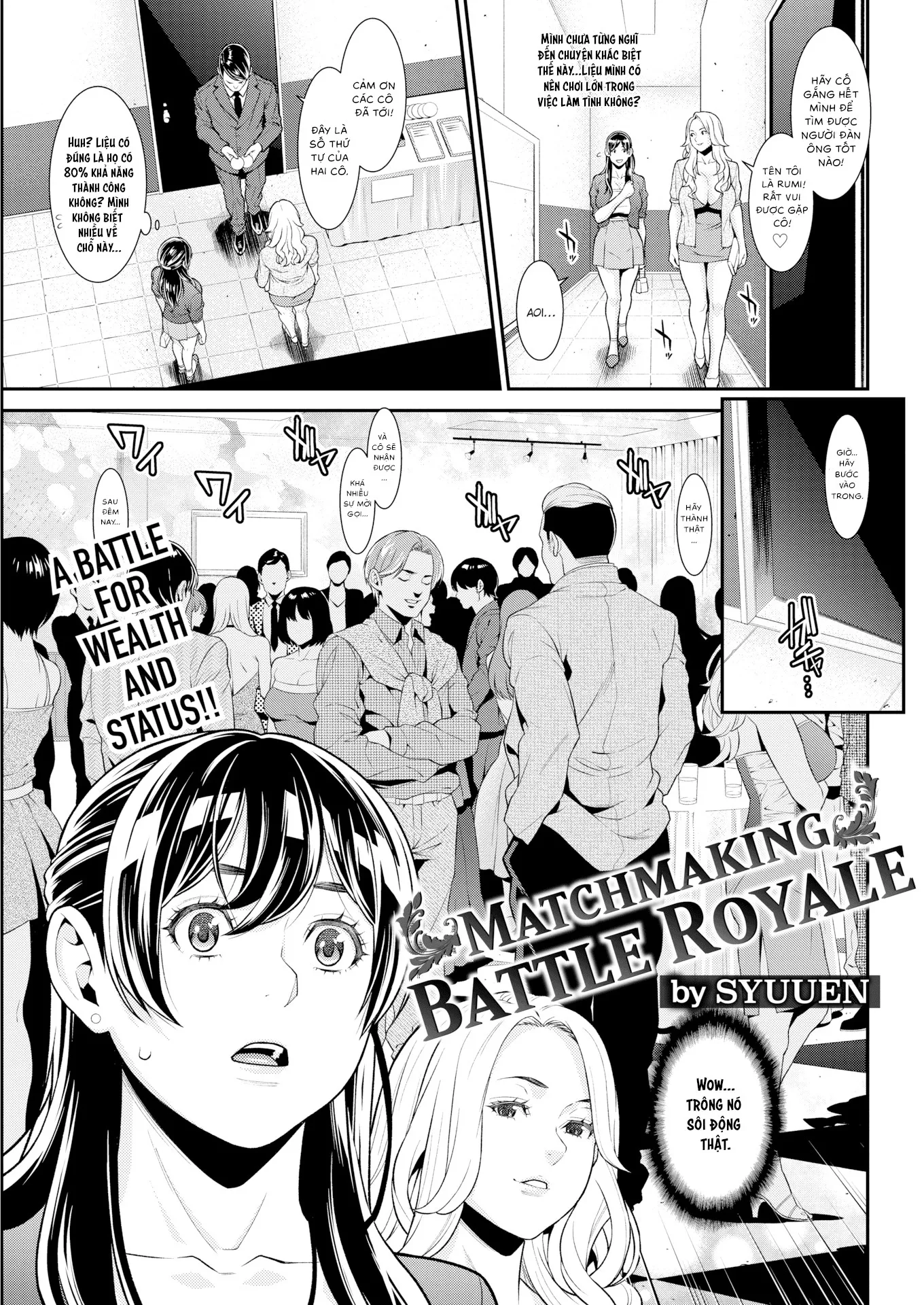 HentaiVN.net - Ảnh 4 - Matchmaking Battle Royale [Comic Shitsurakuten 2018-08] - Chap 1