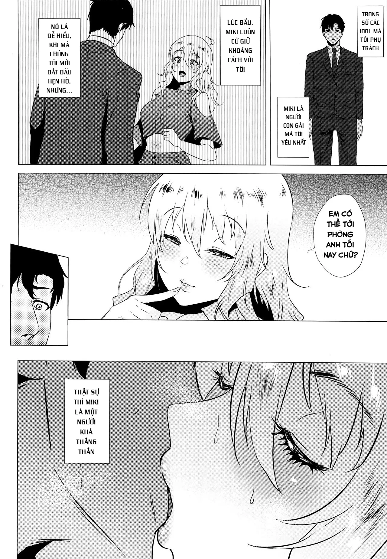 HentaiVN.net - Ảnh 3 - Miki Is Straightforward [Miki Wa Sekkyokuteki] - Chap 1