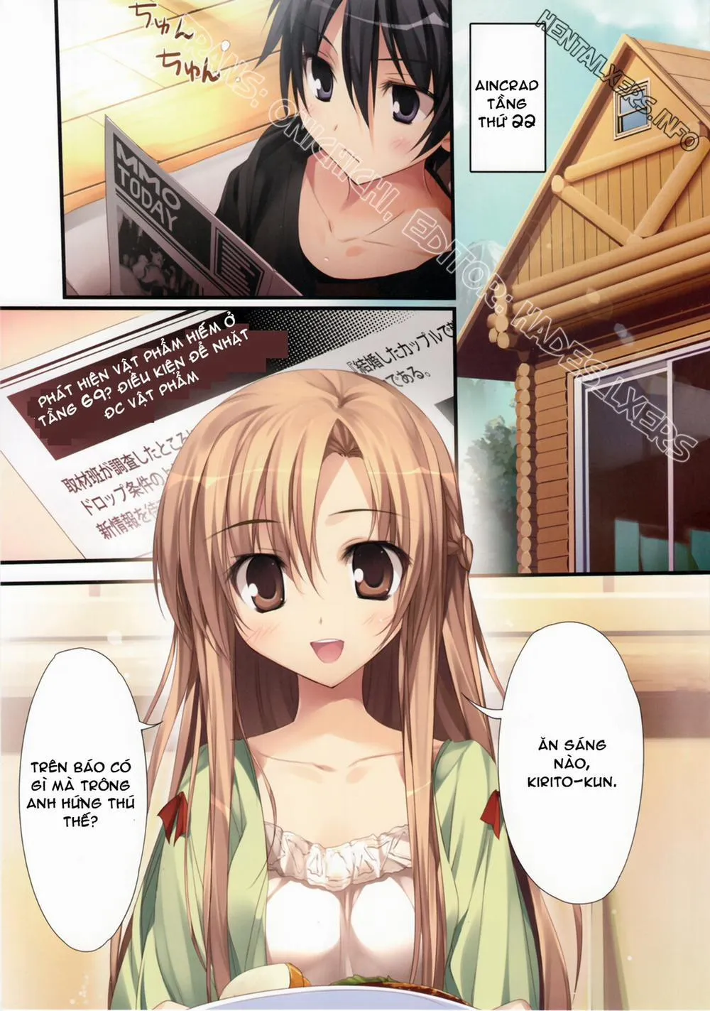 HentaiVN.net - Ảnh 3 - Karorful Mix EX 8 (Sword Art Online) - Chap 1