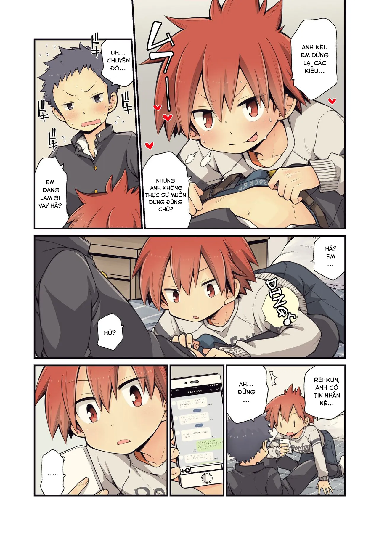HentaiVN.net - Ảnh 16 - With My Childhood Friend [Osananajimi to; 幼馴染と] - Chap 1