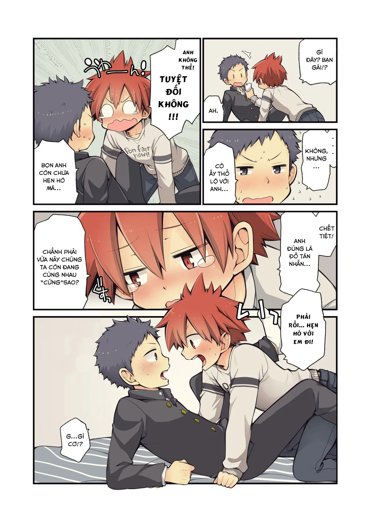 HentaiVN.net - Ảnh 17 - With My Childhood Friend [Osananajimi to; 幼馴染と] - Chap 1