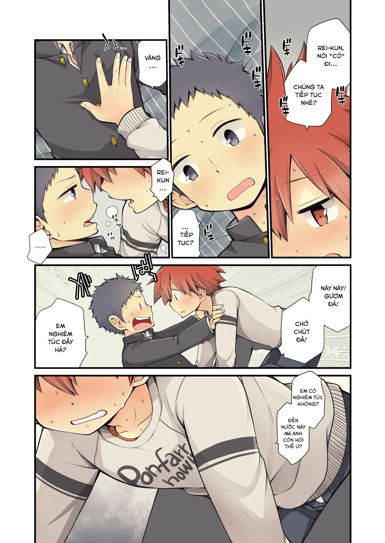 HentaiVN.net - Ảnh 18 - With My Childhood Friend [Osananajimi to; 幼馴染と] - Chap 1