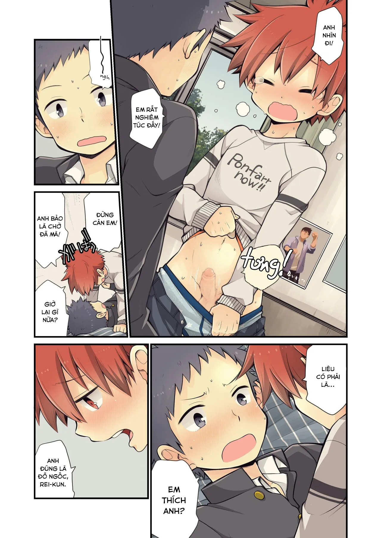 HentaiVN.net - Ảnh 19 - With My Childhood Friend [Osananajimi to; 幼馴染と] - Chap 1