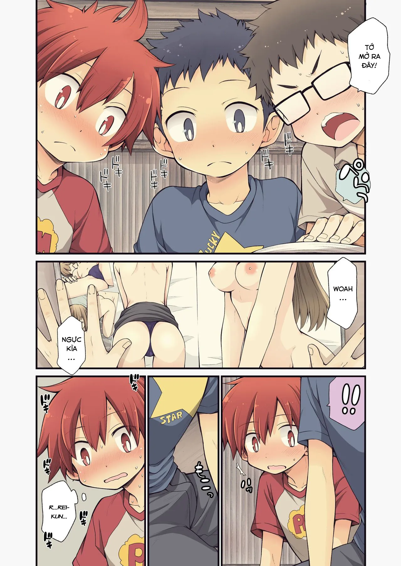 HentaiVN.net - Ảnh 4 - With My Childhood Friend [Osananajimi to; 幼馴染と] - Chap 1