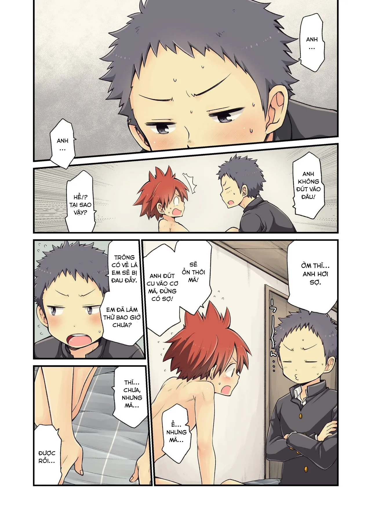 HentaiVN.net - Ảnh 10 - With My Childhood Friend [Osananajimi to; 幼馴染と] - Chap 2