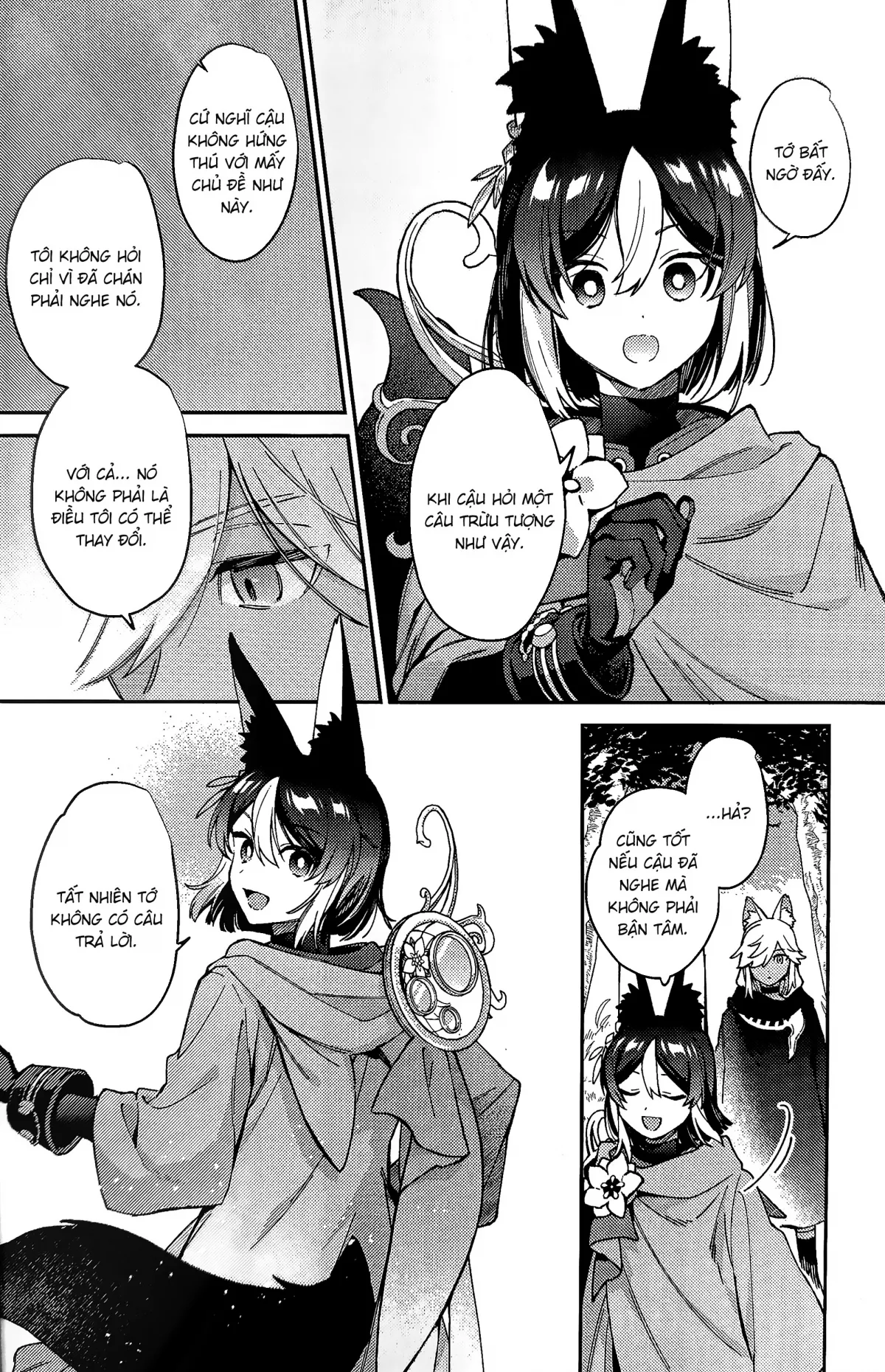 HentaiVN.net - Ảnh 10 - ookami ni natta tomodachi no yosuga okashii!! - Chap 1