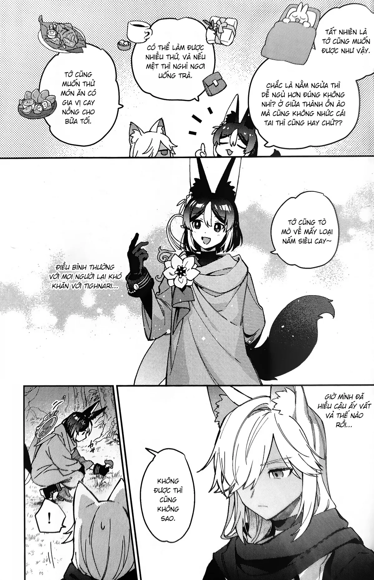 HentaiVN.net - Ảnh 11 - ookami ni natta tomodachi no yosuga okashii!! - Chap 1