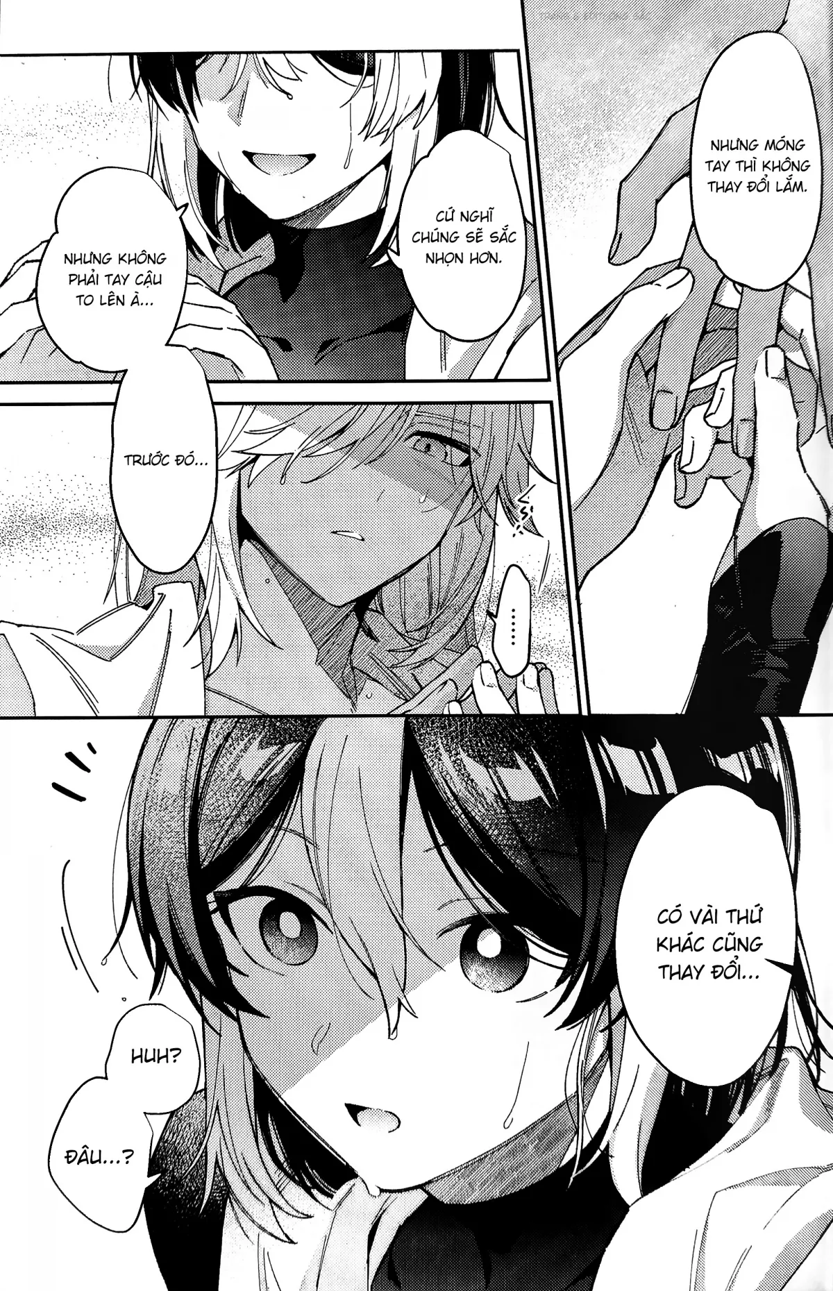 HentaiVN.net - Ảnh 14 - ookami ni natta tomodachi no yosuga okashii!! - Chap 1