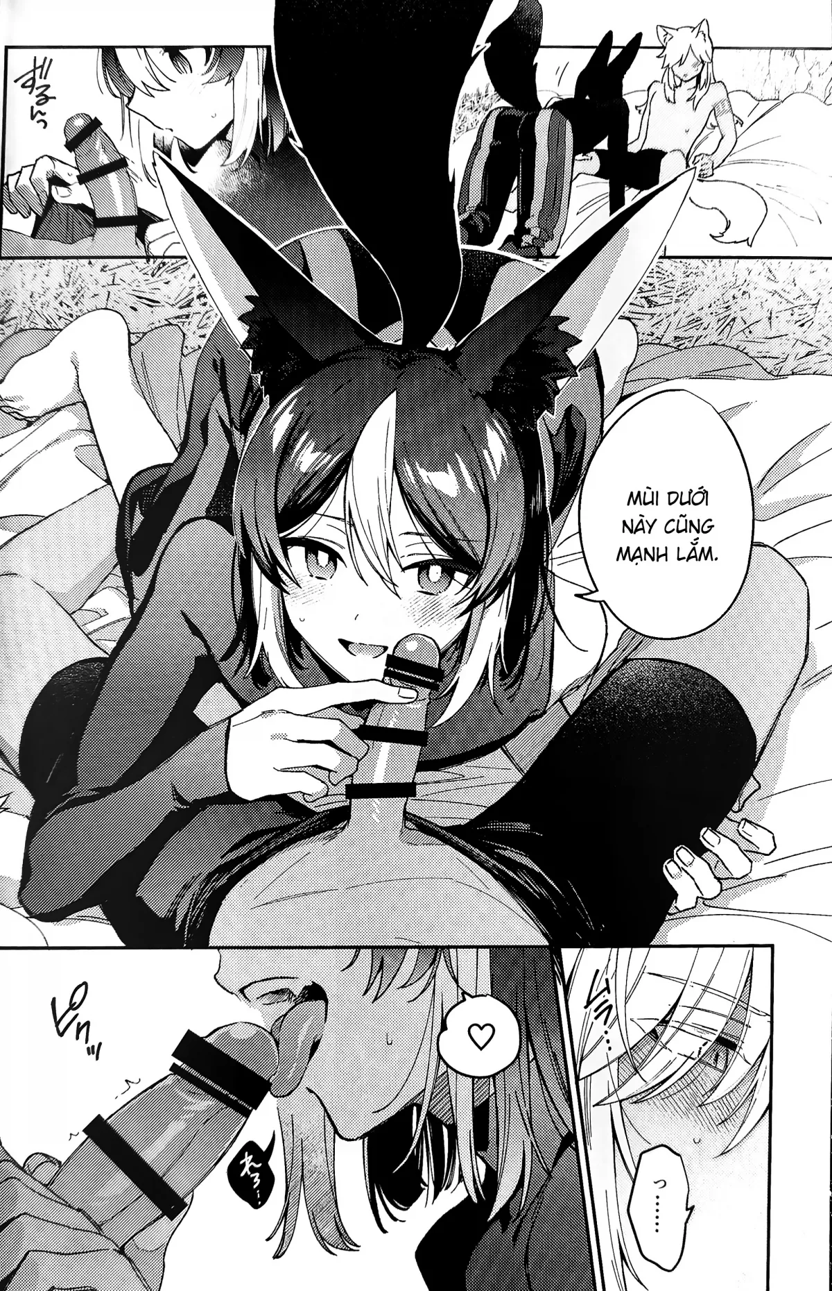HentaiVN.net - Ảnh 26 - ookami ni natta tomodachi no yosuga okashii!! - Chap 1