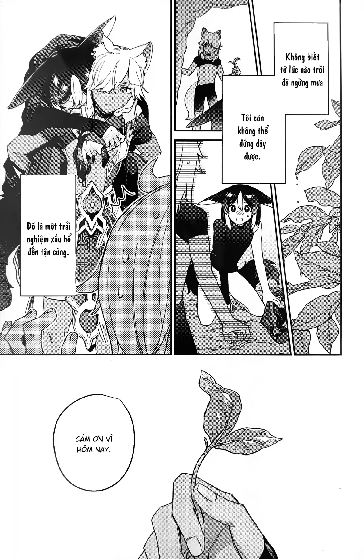 HentaiVN.net - Ảnh 42 - ookami ni natta tomodachi no yosuga okashii!! - Chap 1