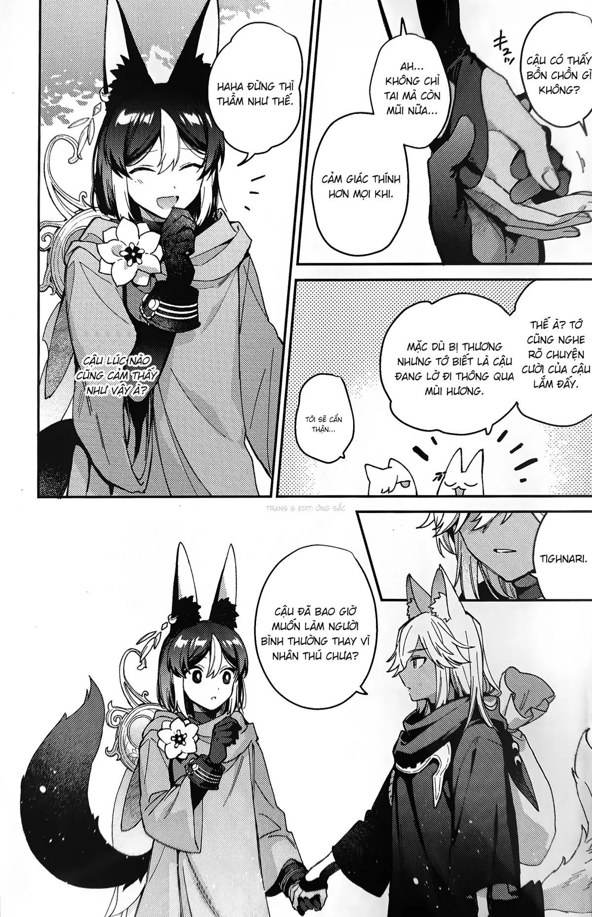 HentaiVN.net - Ảnh 9 - ookami ni natta tomodachi no yosuga okashii!! - Chap 1