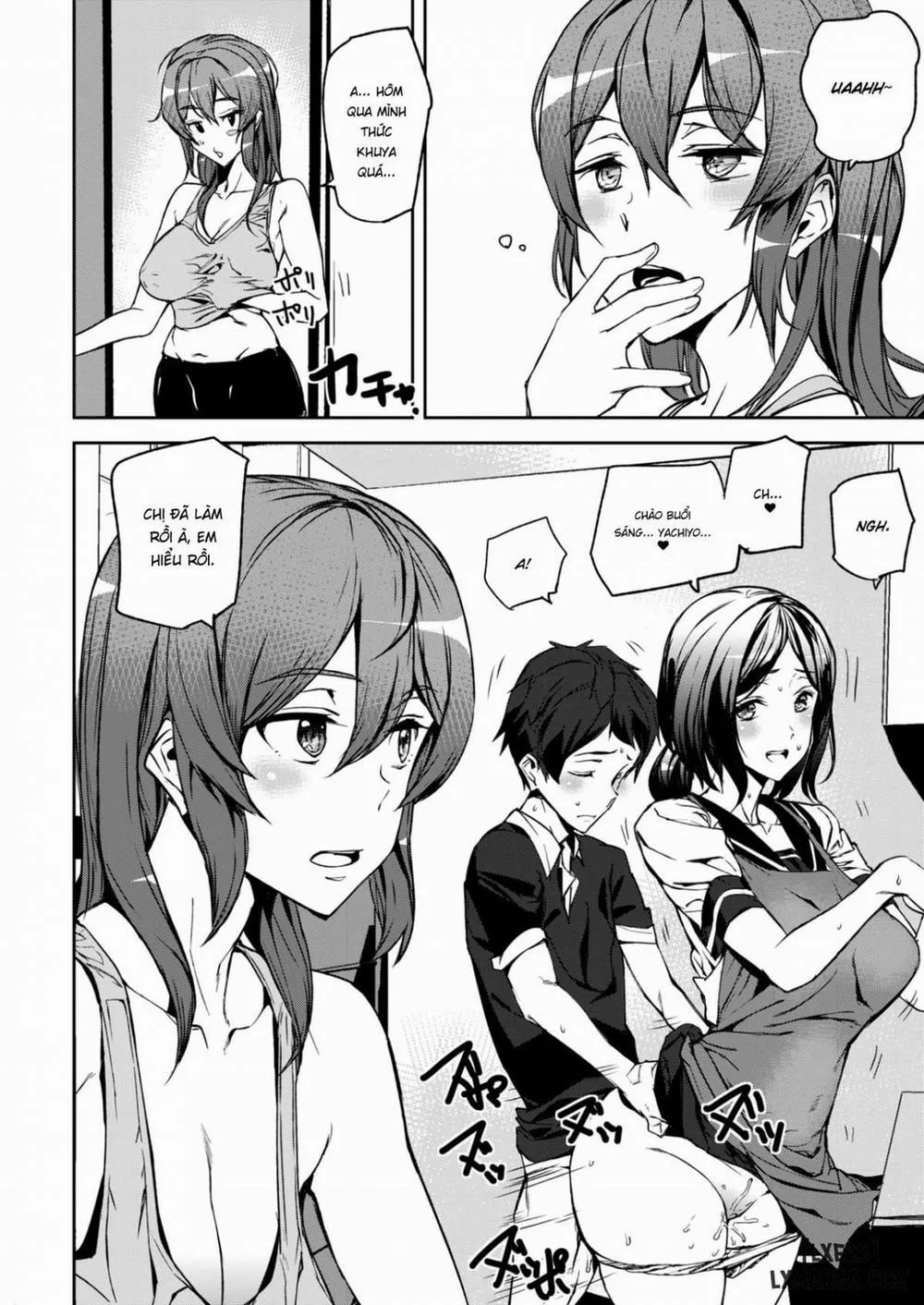 HentaiVN.net - Ảnh 2 - Everyday Sisters - Chap 1