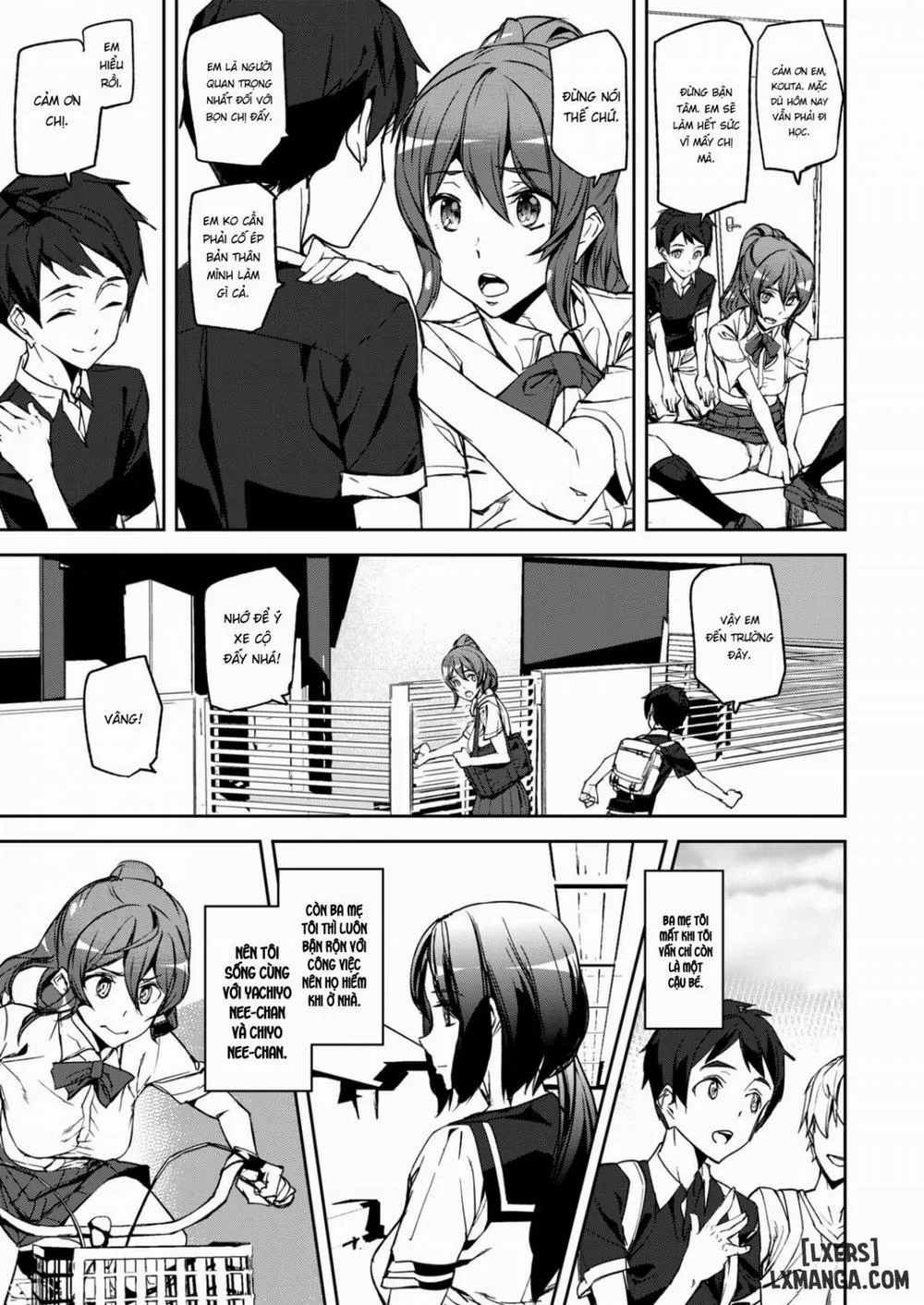 HentaiVN.net - Ảnh 7 - Everyday Sisters - Chap 1