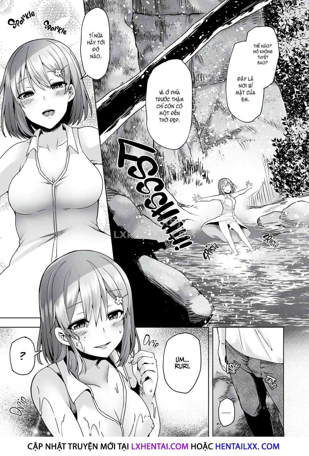 HentaiVN.net - Ảnh 13 - A Teardrop for the Deity of Summer - Chap 1