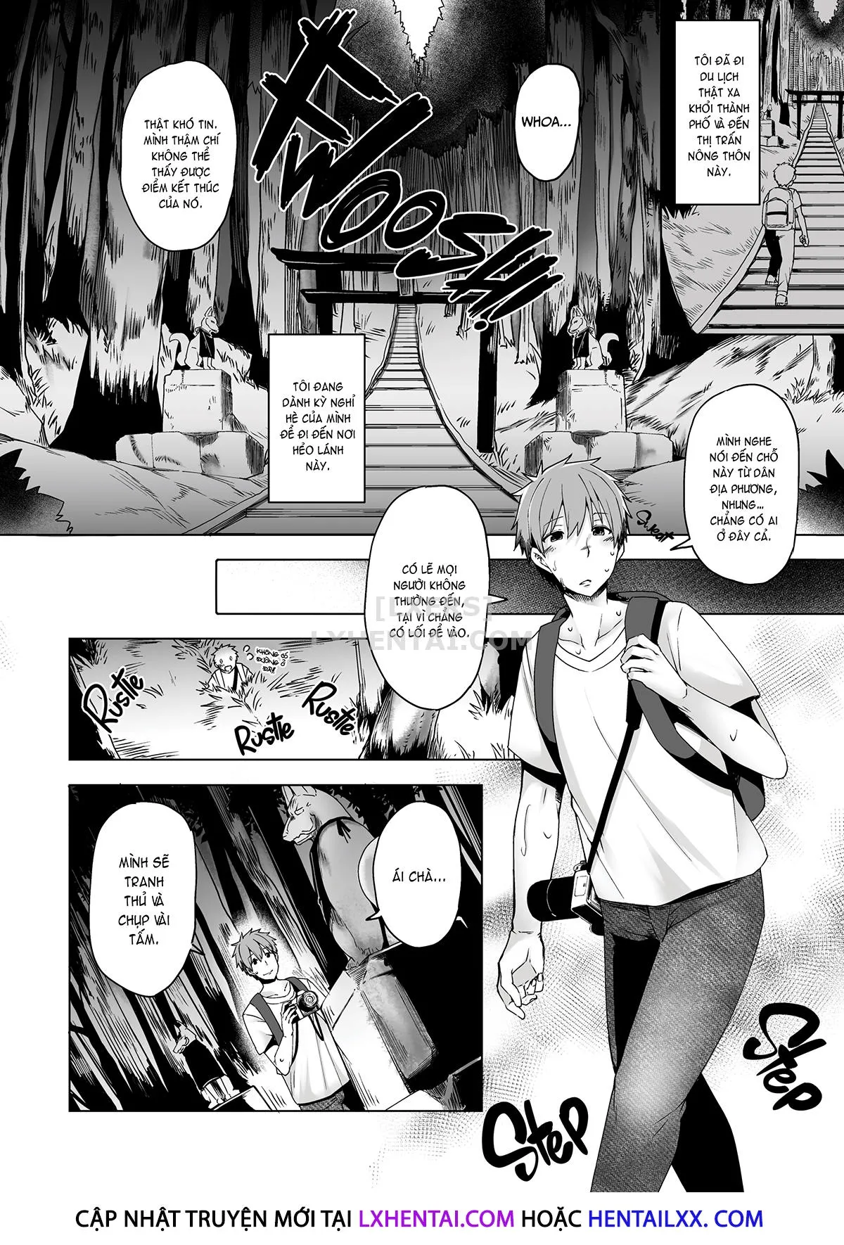 HentaiVN.net - Ảnh 7 - A Teardrop for the Deity of Summer - Chap 1