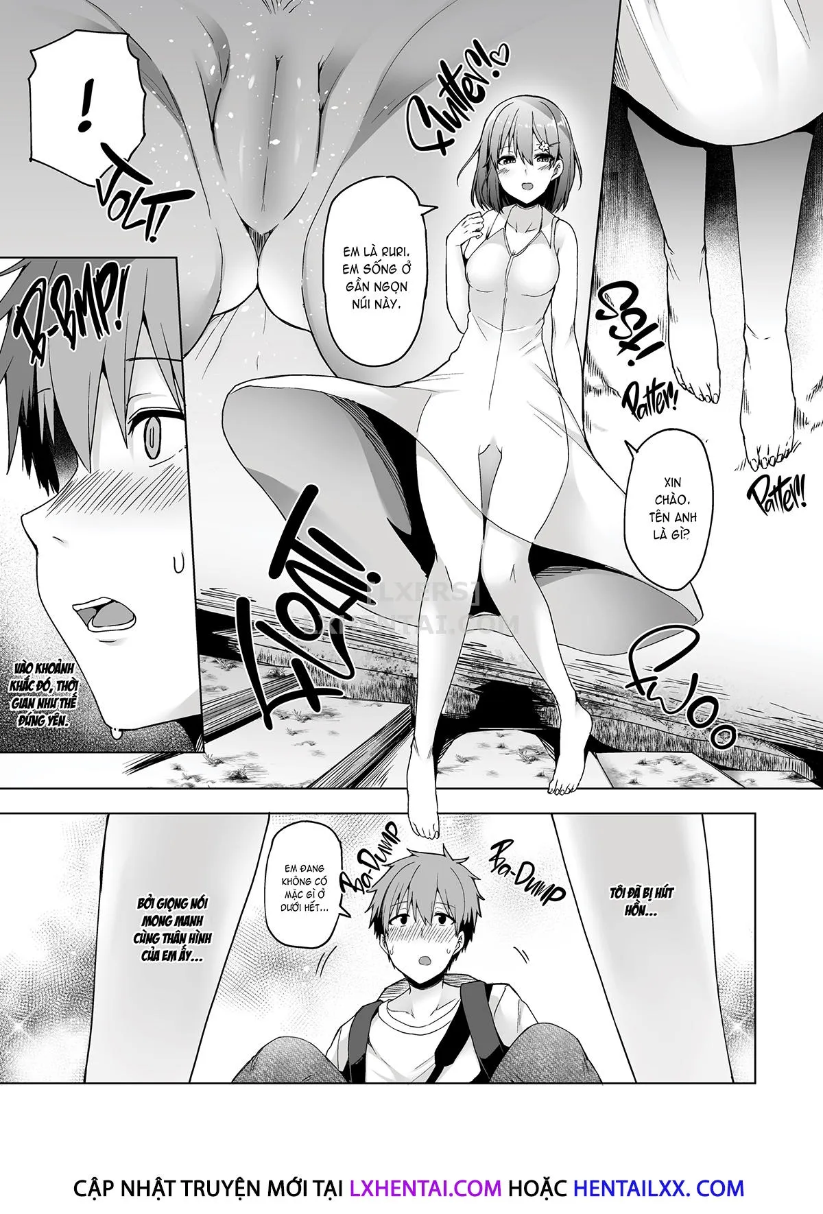 HentaiVN.net - Ảnh 9 - A Teardrop for the Deity of Summer - Chap 1