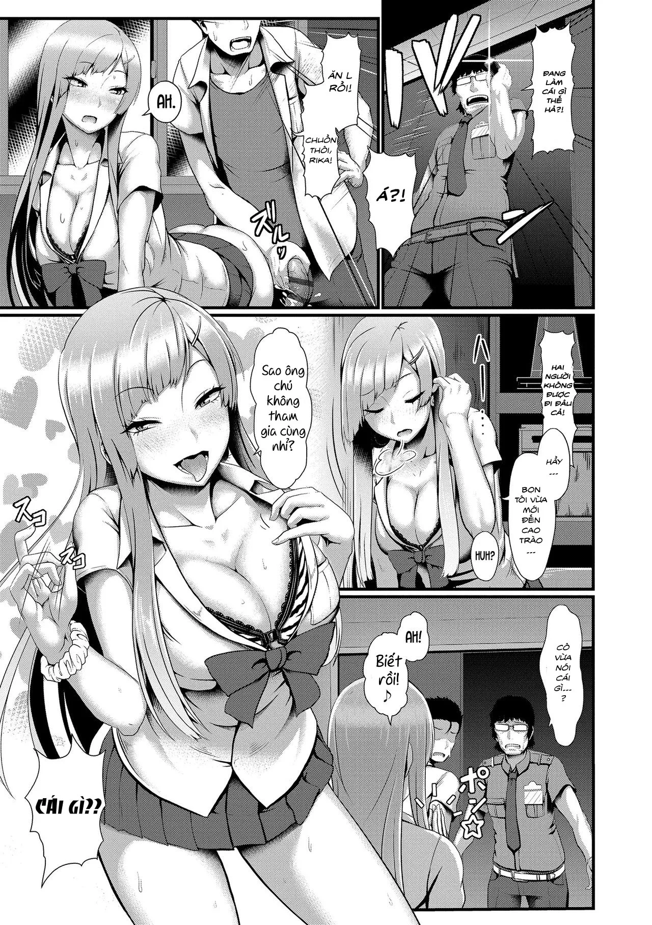 HentaiVN.net - Ảnh 4 - Hot Night Summer Gang - Chap 1