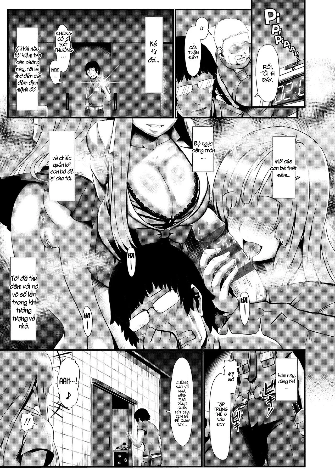 HentaiVN.net - Ảnh 8 - Hot Night Summer Gang - Chap 1