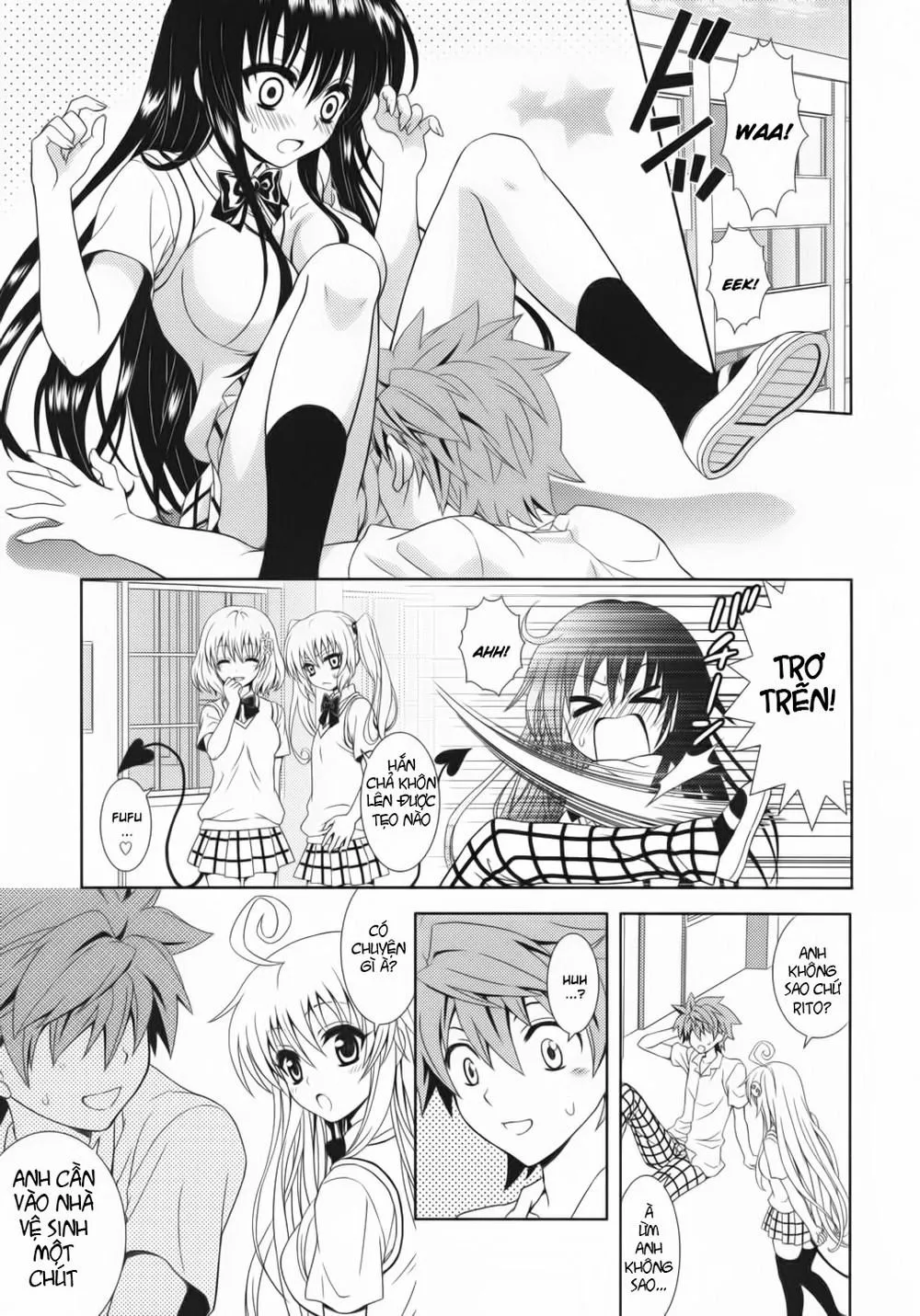 HentaiVN.net - Ảnh 30 - IMPOSSIBLE! (To Love-Ru) - Chap 1