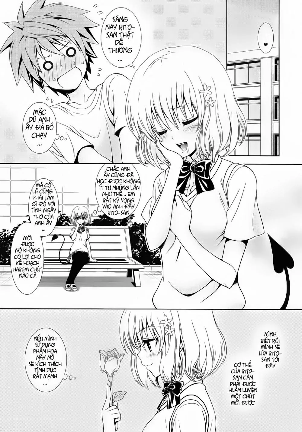 HentaiVN.net - Ảnh 4 - IMPOSSIBLE! (To Love-Ru) - Chap 1