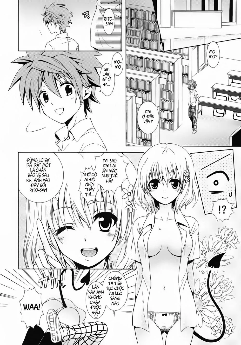 HentaiVN.net - Ảnh 5 - IMPOSSIBLE! (To Love-Ru) - Chap 1