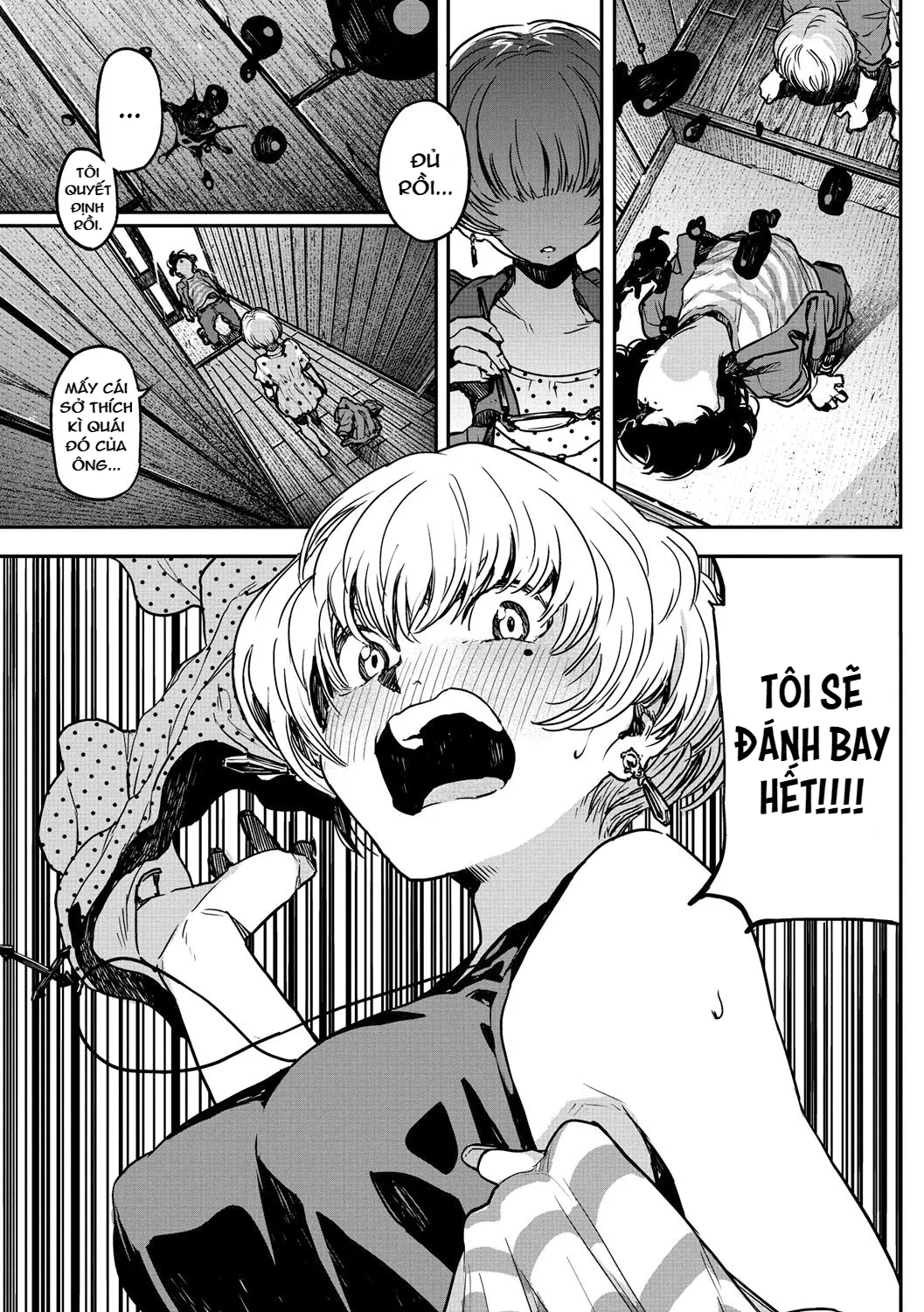 HentaiVN.net - Ảnh 8 - Buchimawashi Koimonogatari [ぶちまわし恋物語; A Strikin' Love Story] - Chap 1