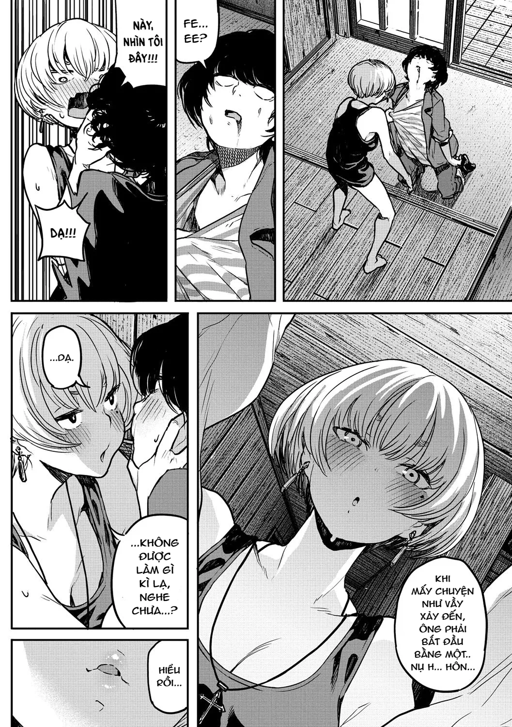 HentaiVN.net - Ảnh 9 - Buchimawashi Koimonogatari [ぶちまわし恋物語; A Strikin' Love Story] - Chap 1